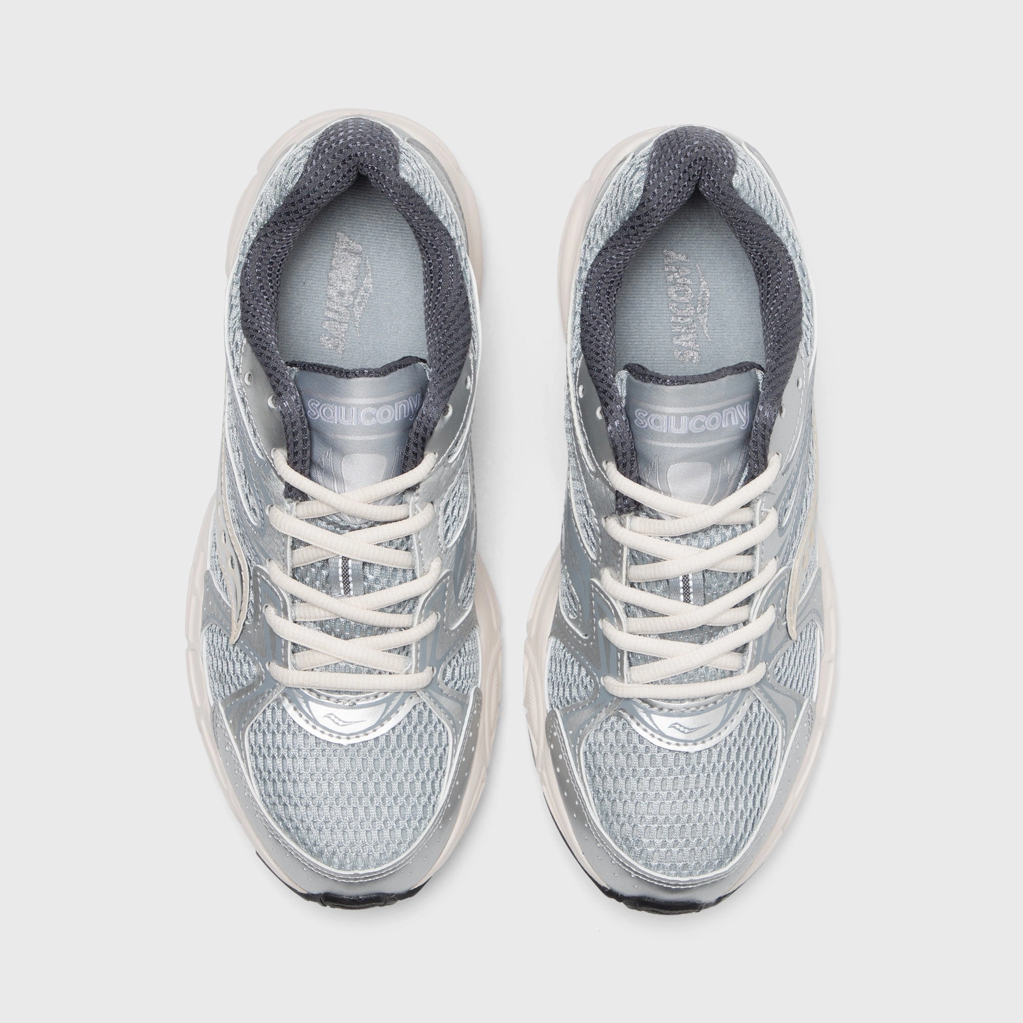 Saucony Women's Ride Millennium Silver / Cream All Season Long Day