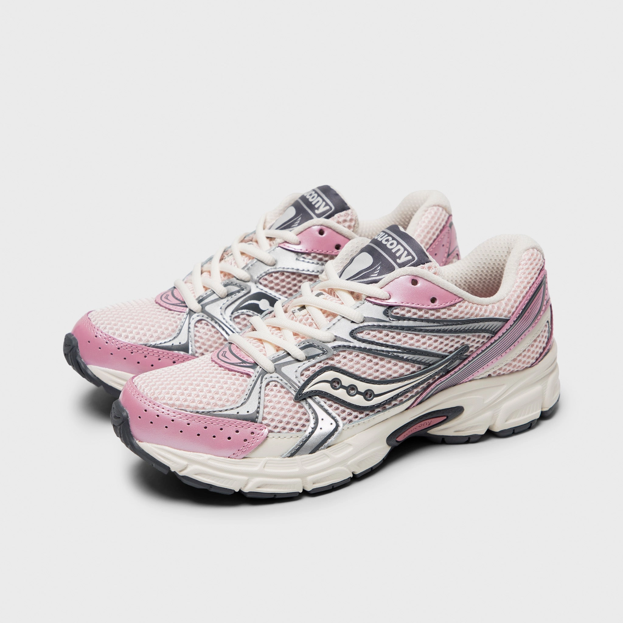 Crisp Finish Saucony Women's Ride Millennium White / Lilac