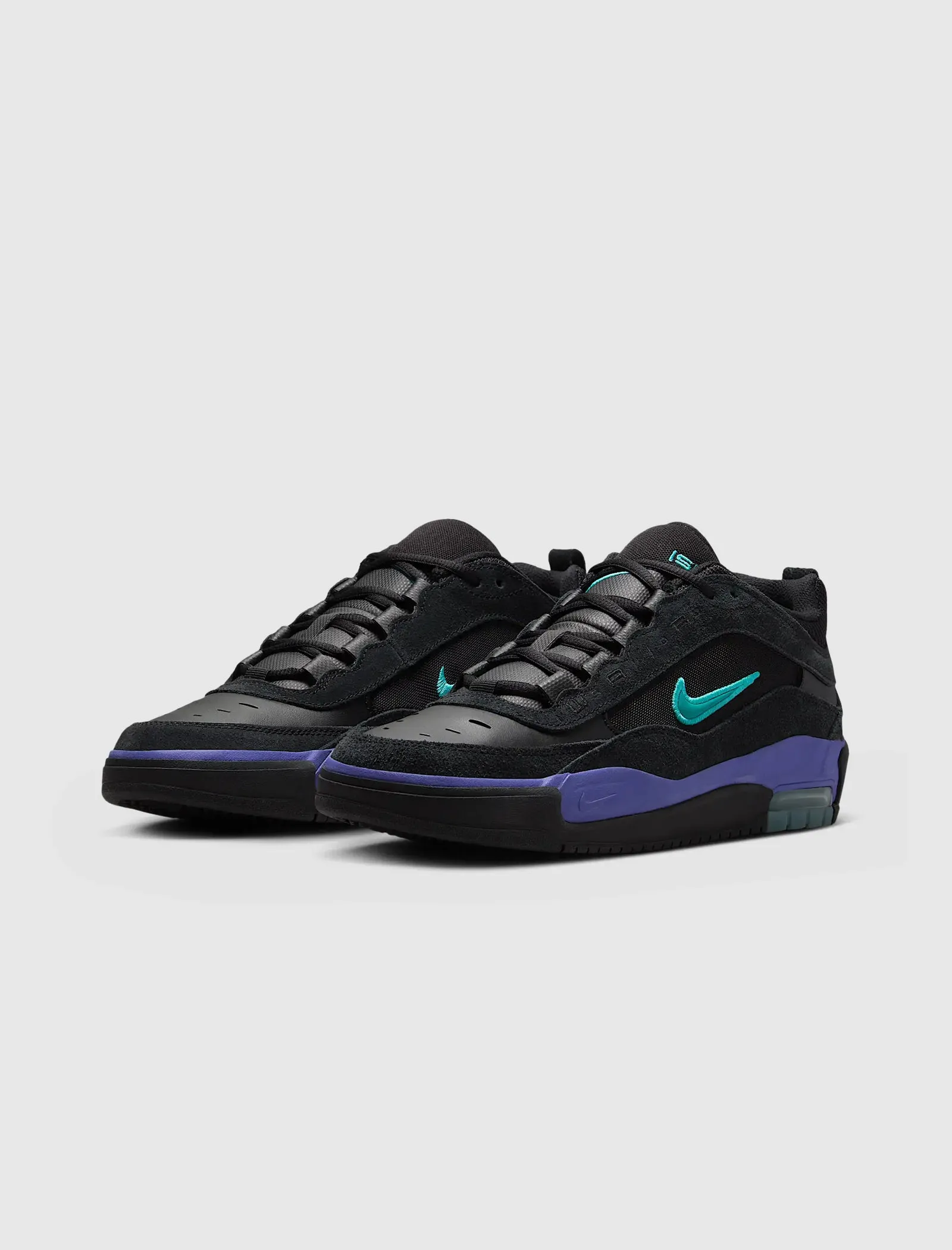 SB AIR MAX ISHOD FLAX "BLACK/GRAPE" Shock absorption