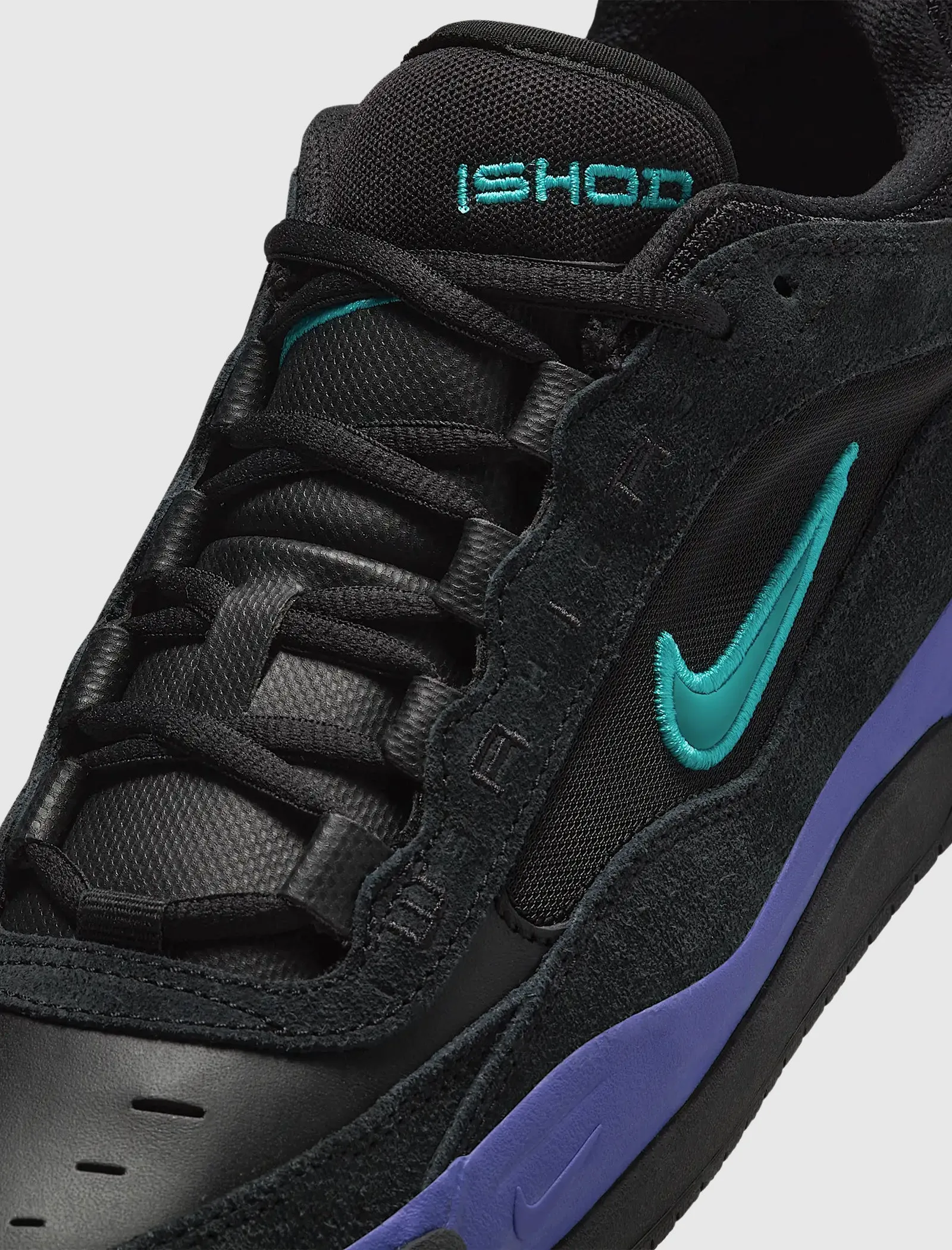 Core Flex Comfort Enhancement SB AIR MAX ISHOD FLAX "BLACK/GRAPE"