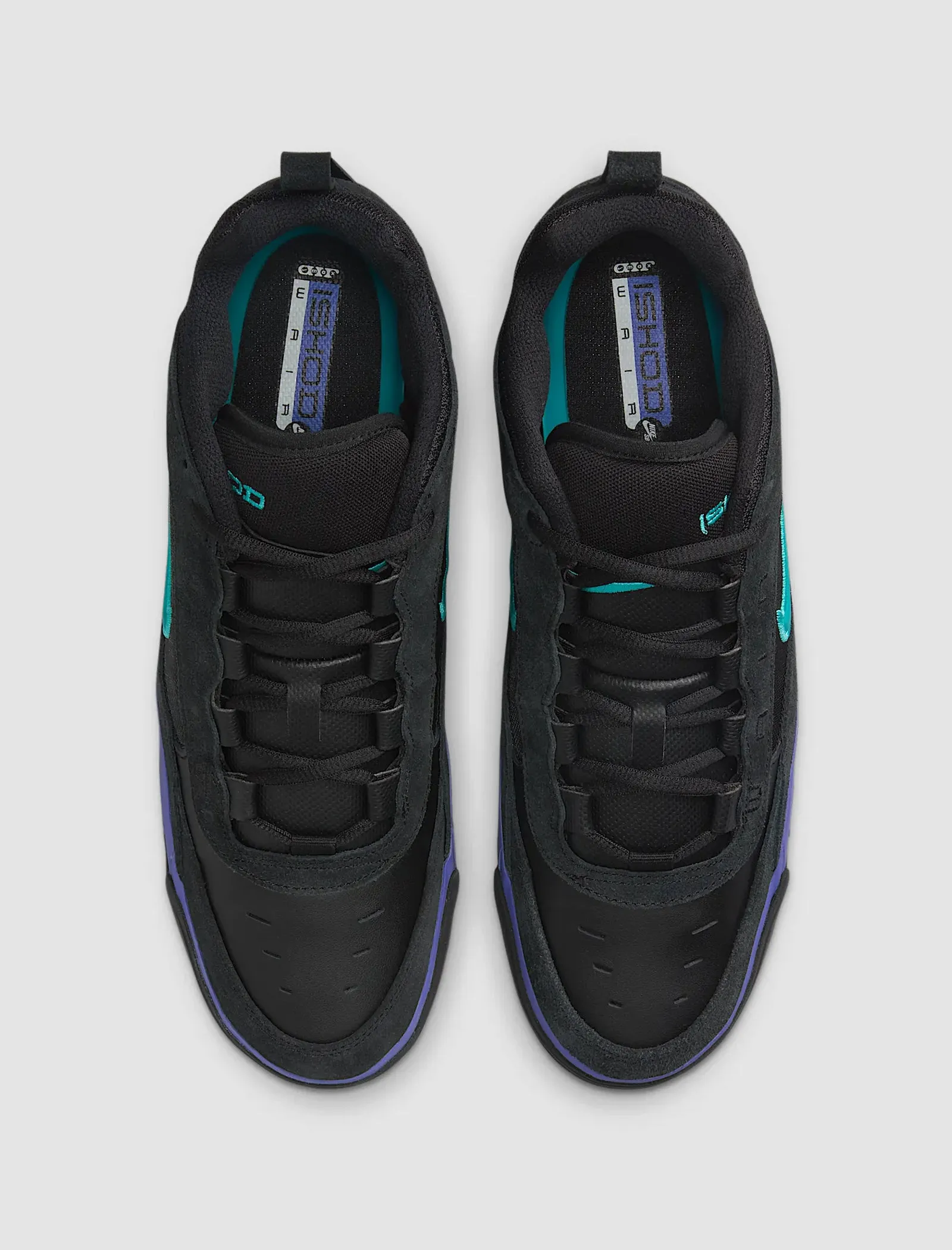 Winter Warm Firm Ground SB AIR MAX ISHOD FLAX "BLACK/GRAPE"
