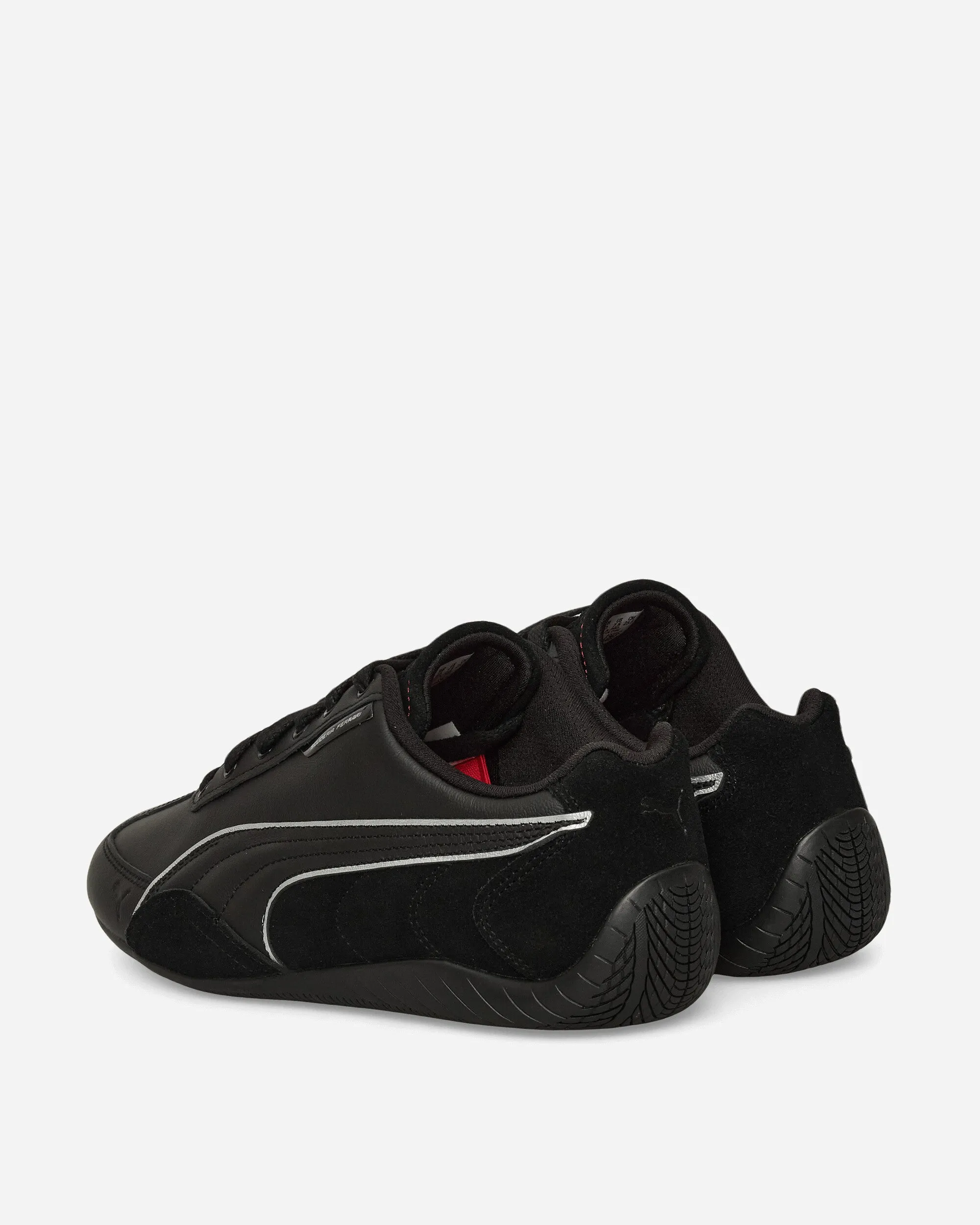 Elastic Material Scuderia Ferrari HP Speedcat Sneakers Black