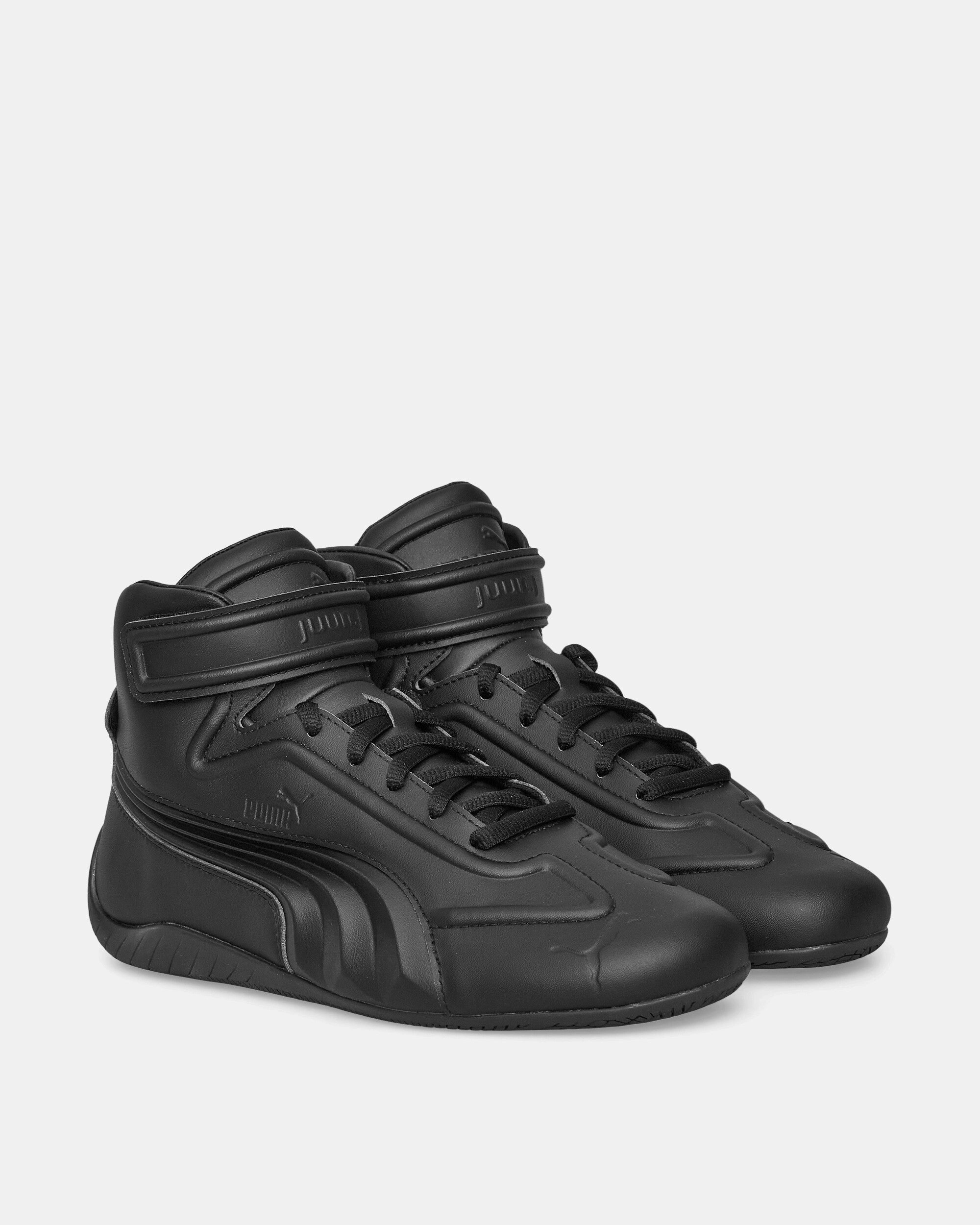 Knit Fabric Juun.j Speedcat Mid Sneakers Black
