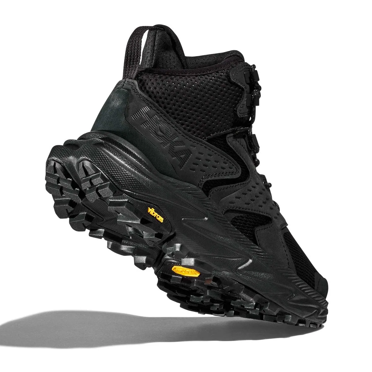 Hoka One One Men's Anacapa 2 GTX Mid Black Gore-Tex Waterproof Coastal Soft