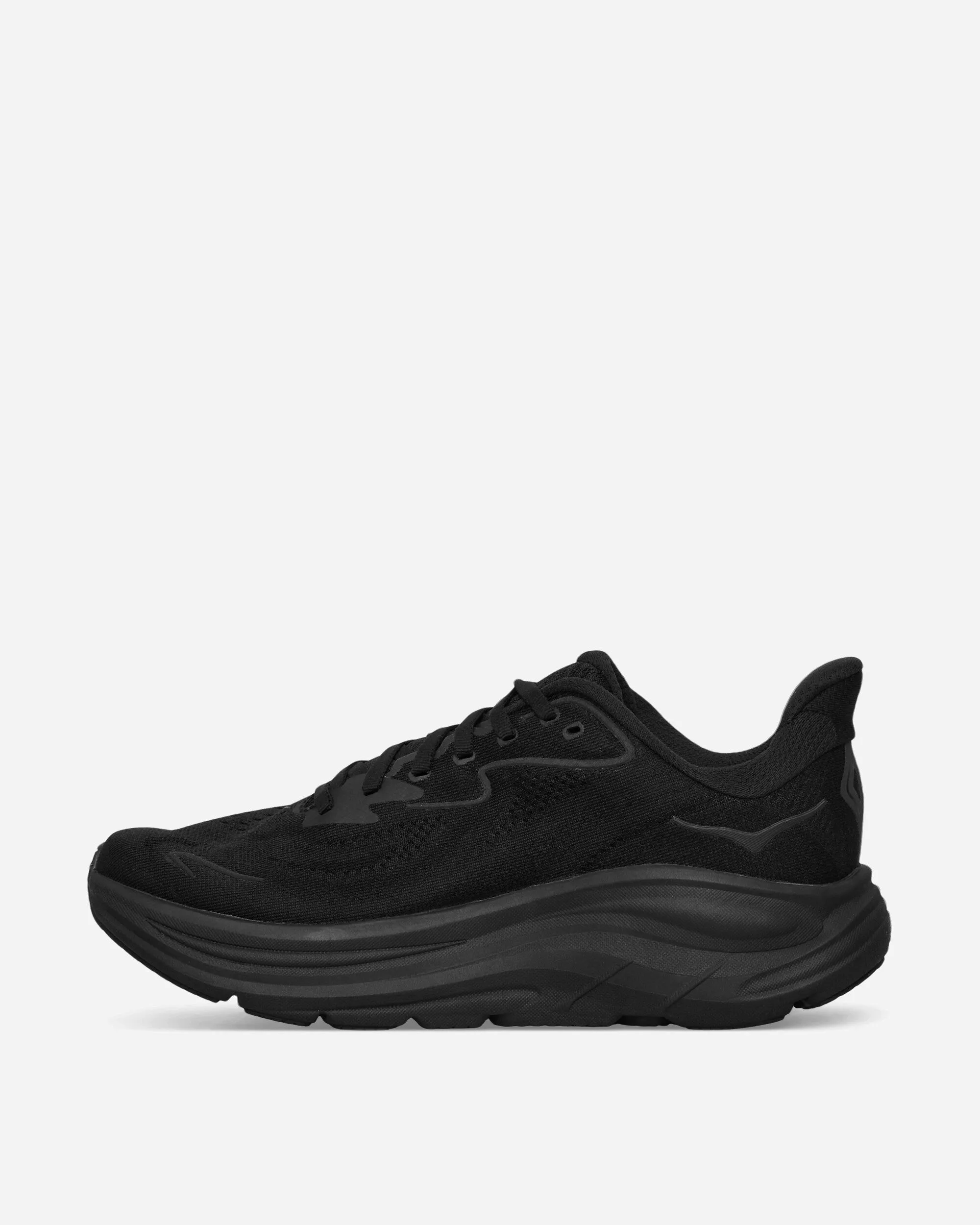 Men's Clifton 10 Sneakers Black Sustainable Design Hydration Wicking
