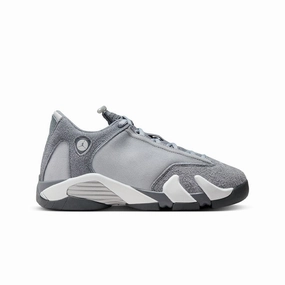 Rollbar Stability System Synthetic Finish Air Jordan 14 Retro "Flint Grey" GS Kids Shoes FQ8165-012