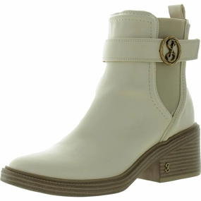Womens Embellished Man Made Mid-Calf Boots Hard wearing Comfortable Footwear