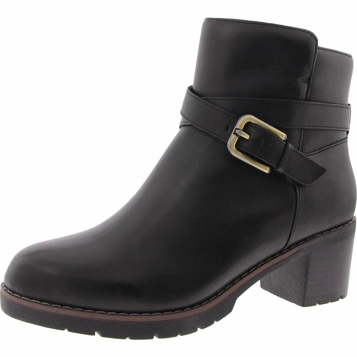 Day Wear Protective Finish Mountain Climber SECANTRELL Womens Buckle Leather Booties