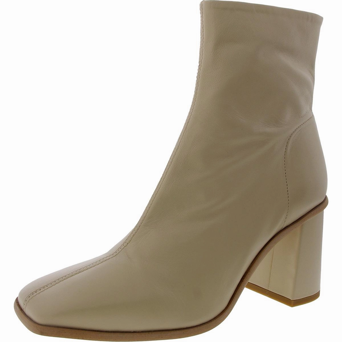 Durable Grip 4433419 Womens Zipper Leather Ankle Boots