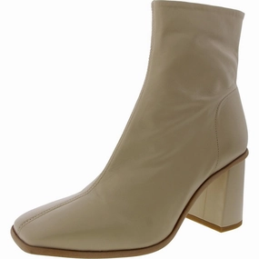Durable Grip 4433419 Womens Zipper Leather Ankle Boots