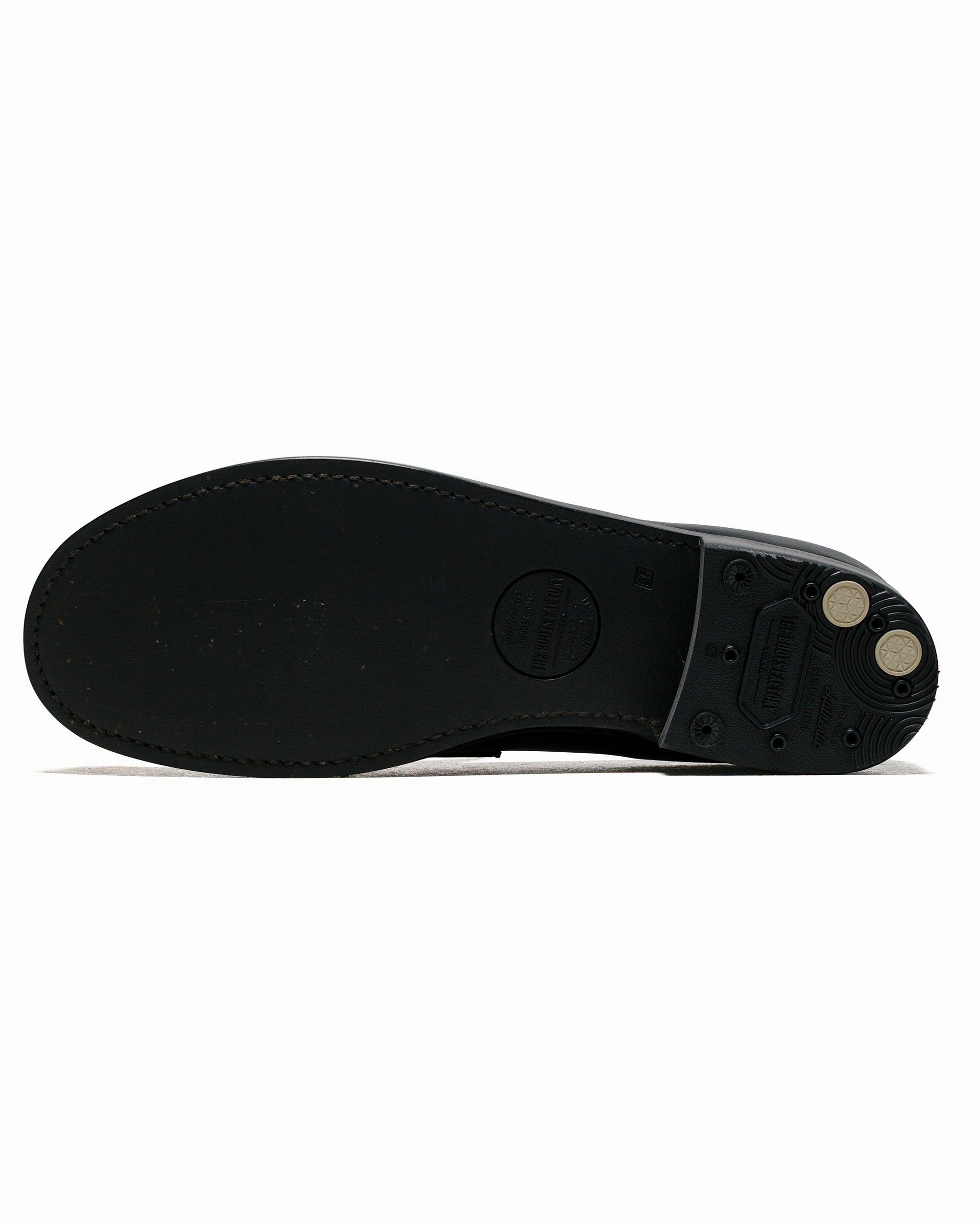 Gloss Mood Look Ready Rolling Dub Trio In'ei Loafer Black Dutch Box Calf