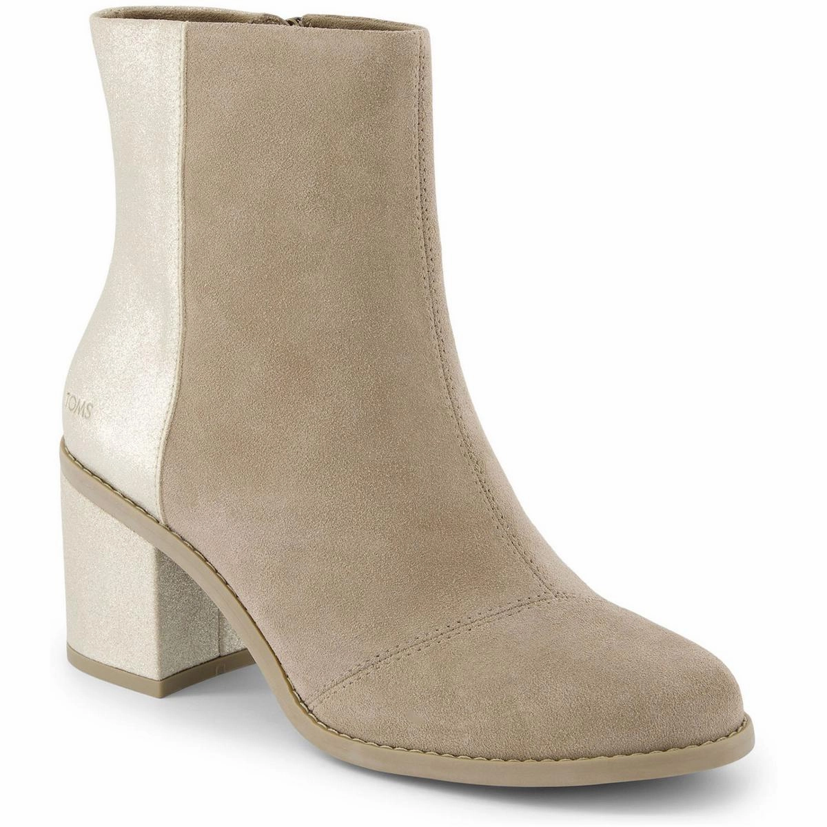 EVELYN Womens Metallic Suede Ankle Boots Comfort Lining Weekend Camping Premium Quality