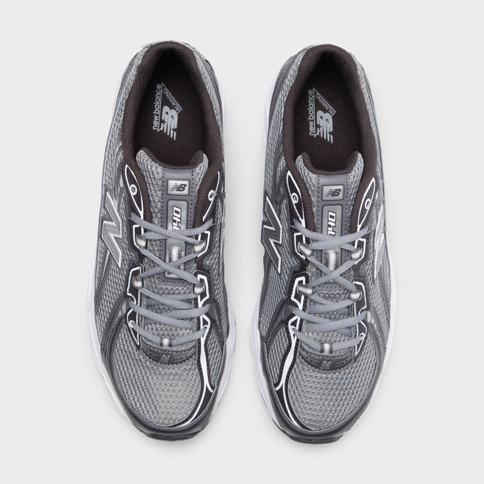 New Balance 740 Slate Grey / Black Cement Everyday Flex