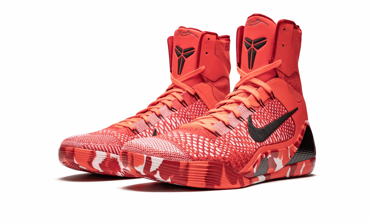 Kobe 9 Elite "Christmas" Interlocking Traction Thermo Fused Overlays