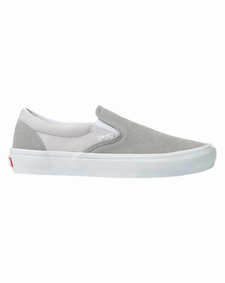 Breathable Knit Upper Road Style Vans Skate Slip On - Cloud