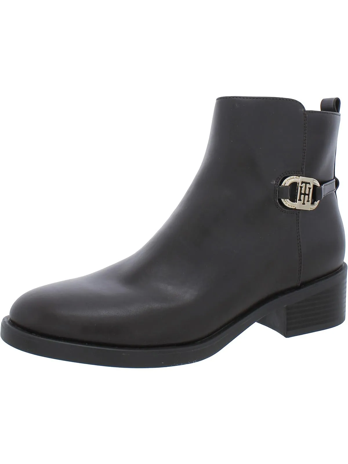 Fashion Choice Imiera Womens Faux Leather Ankle Booties