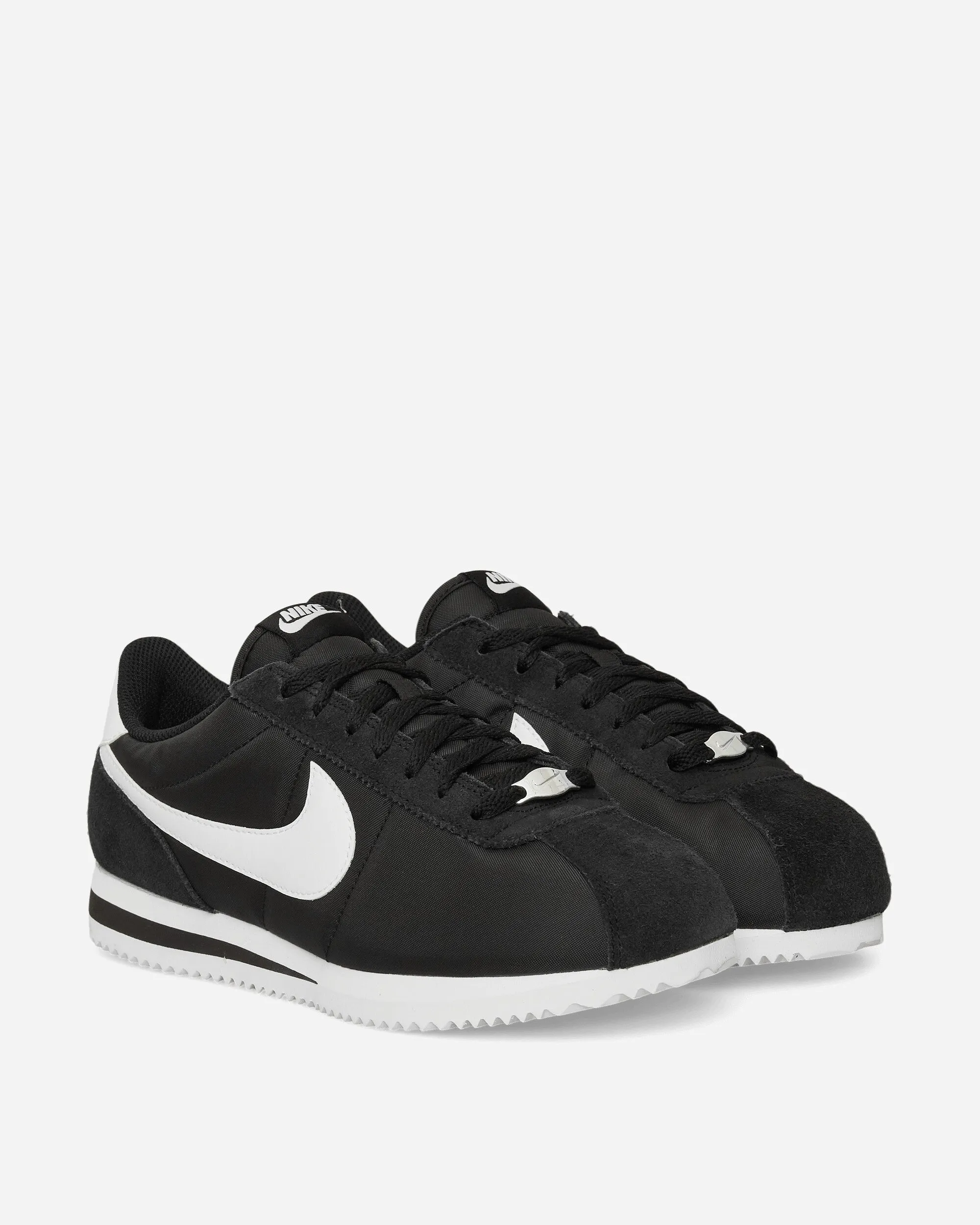 Cortez TXT Sneakers Black / White Flexible Outsole Flexure