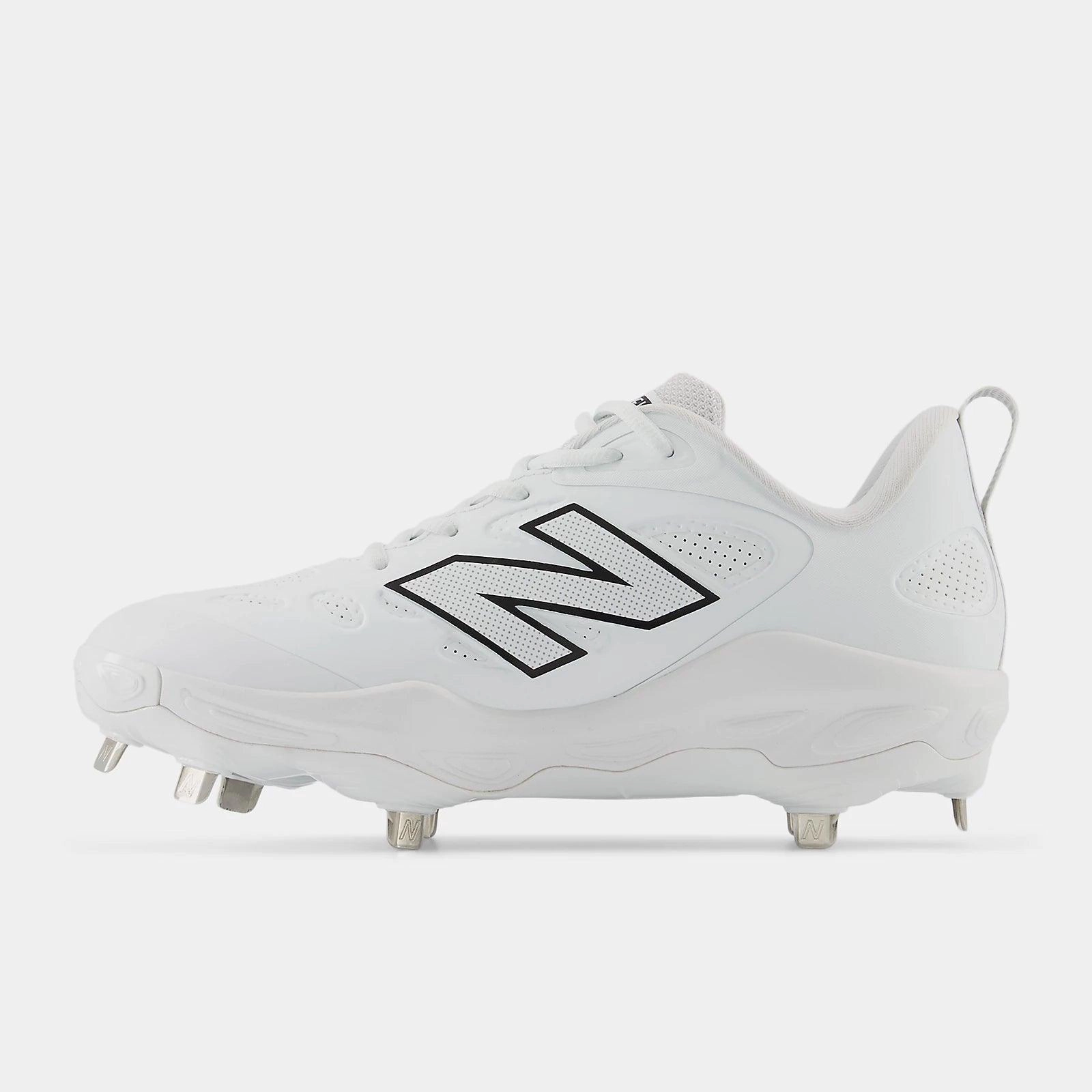 New Balance Women's Fresh Foam X Velo v4 Metal Fastpitch Softball Cleats - Synthetic White  SMVELOS4 rural shoes