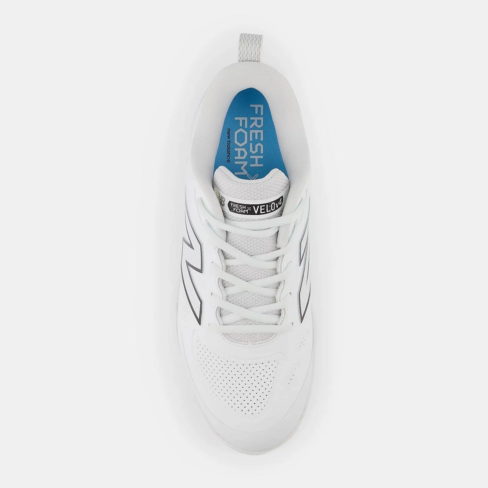 Enormous quality Sleek Shoes New Balance Women's Fresh Foam X Velo v4 Metal Fastpitch Softball Cleats - Synthetic White  SMVELOS4