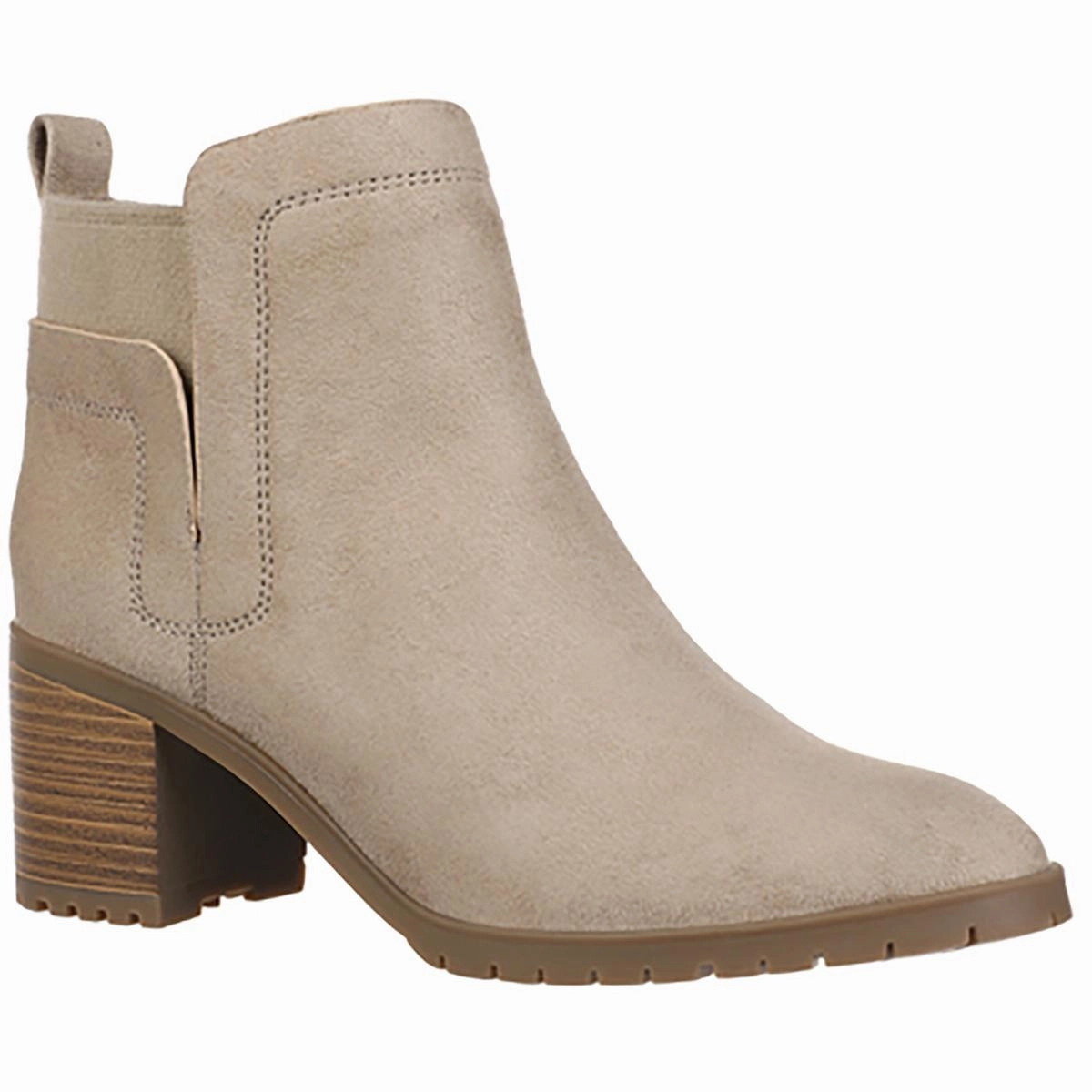 Maggie Womens Zipper Faux Suede Ankle Boots Anti Odor Rural Traveler