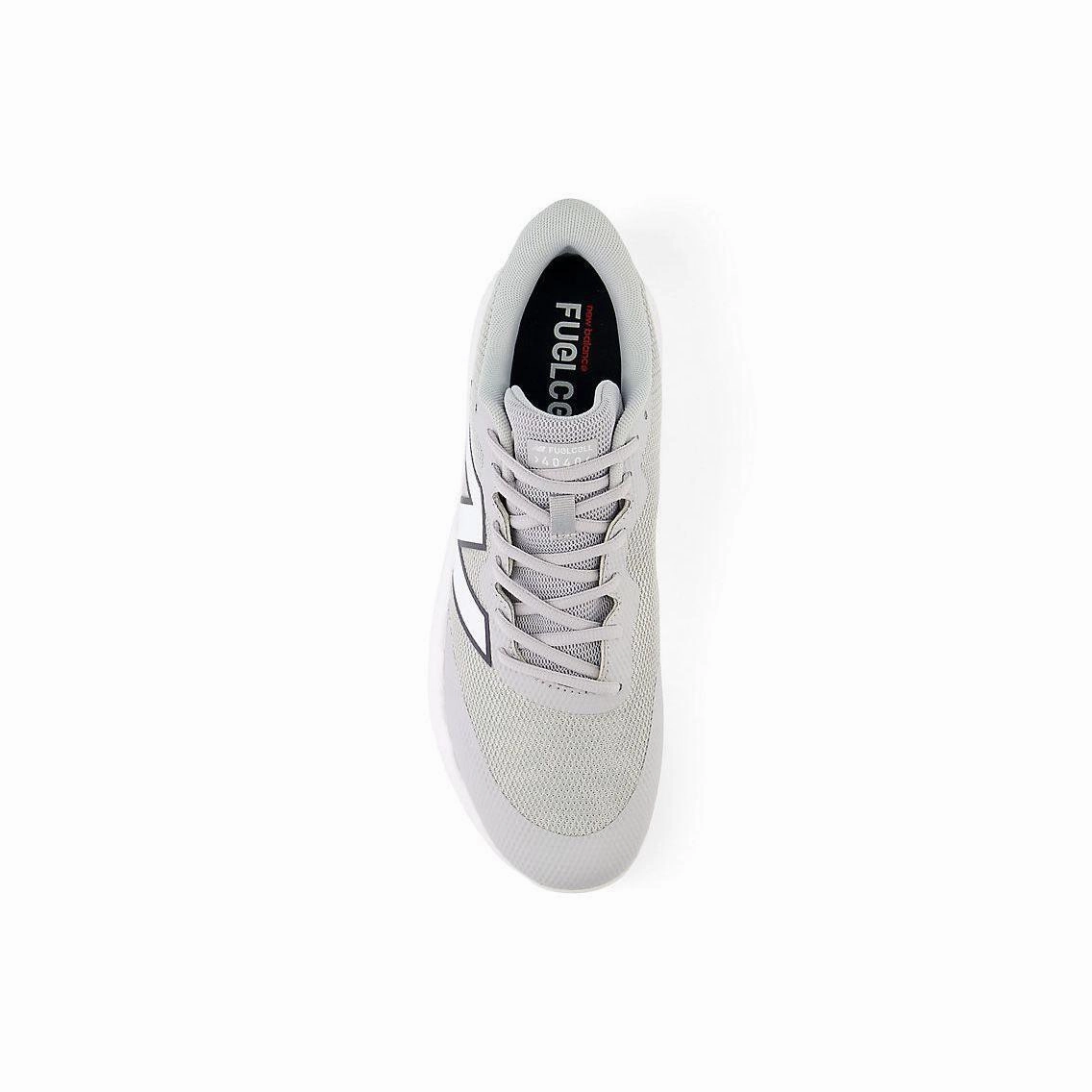 running for weight loss shoes New Balance Men's FuelCell 4040 V7 Turf Baseball Shoes - Raincloud / Optic White - T4040TG7