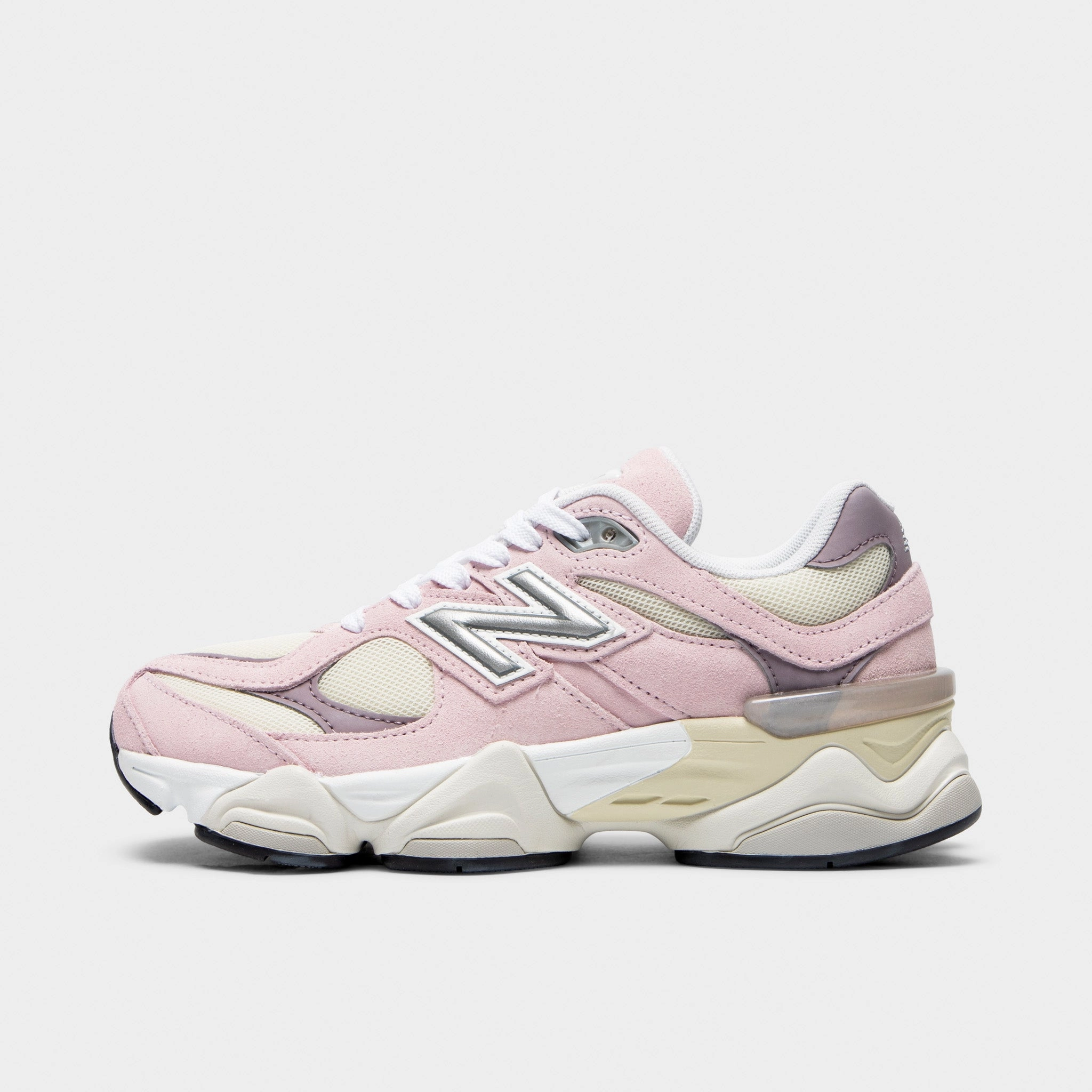 New Balance Juniors' 9060 Rose Sugar / Ice Wine weekend running option