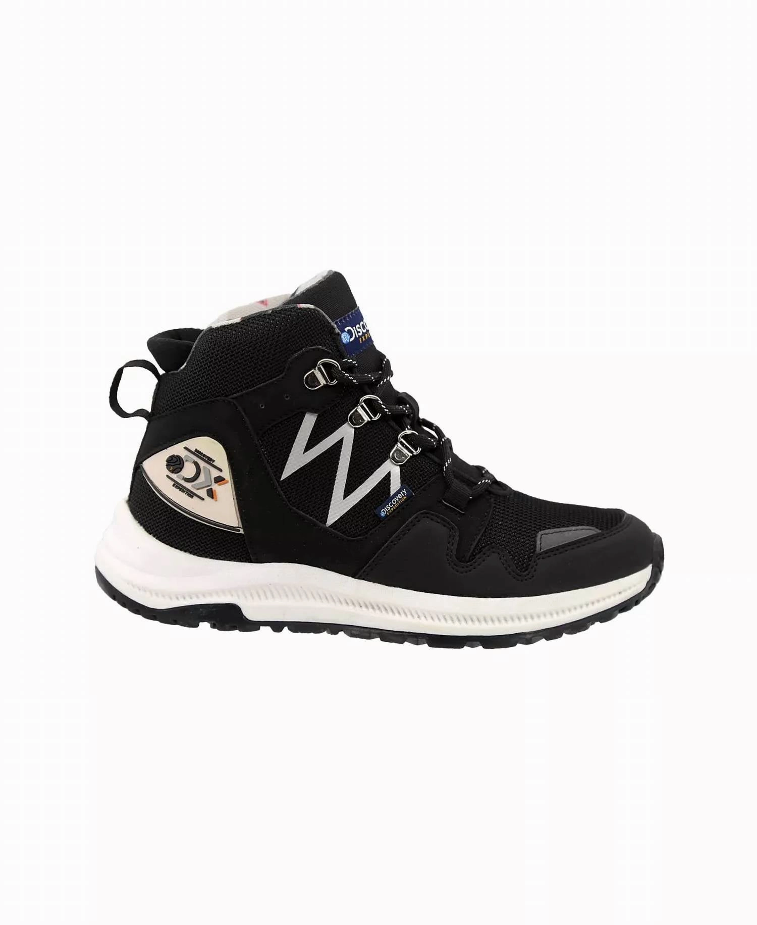 Street Fashion Protective Finish Snow Trekker Outdoor Boot In Black