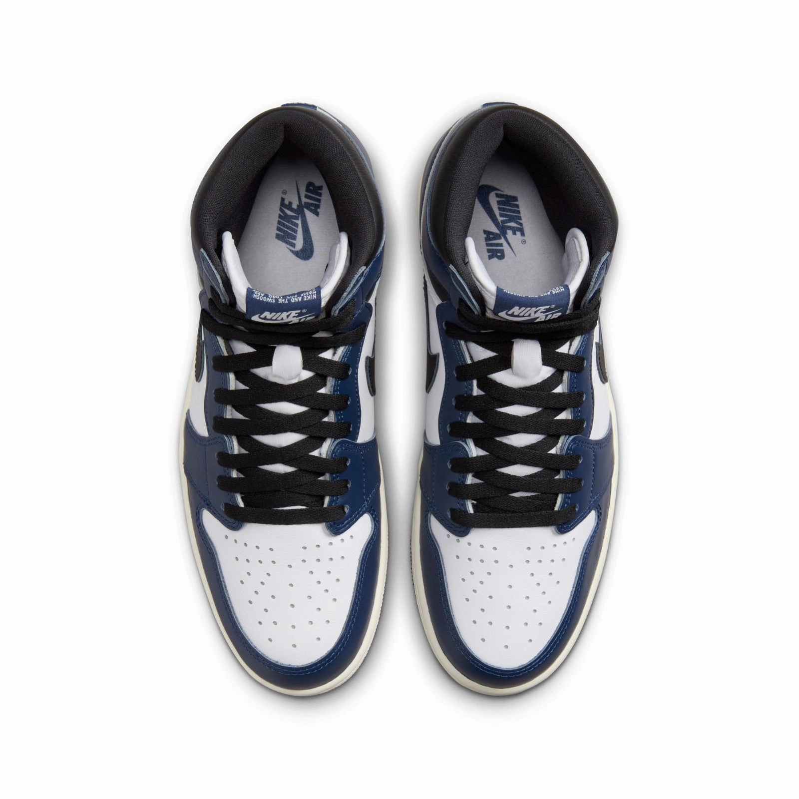 Air Jordan 1 Retro High OG "Midnight Navy" DZ5485-401 waterproof membrane