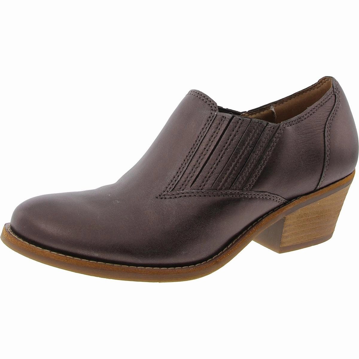Orthopedic Design Jalin Womens Suede Block Heel Booties