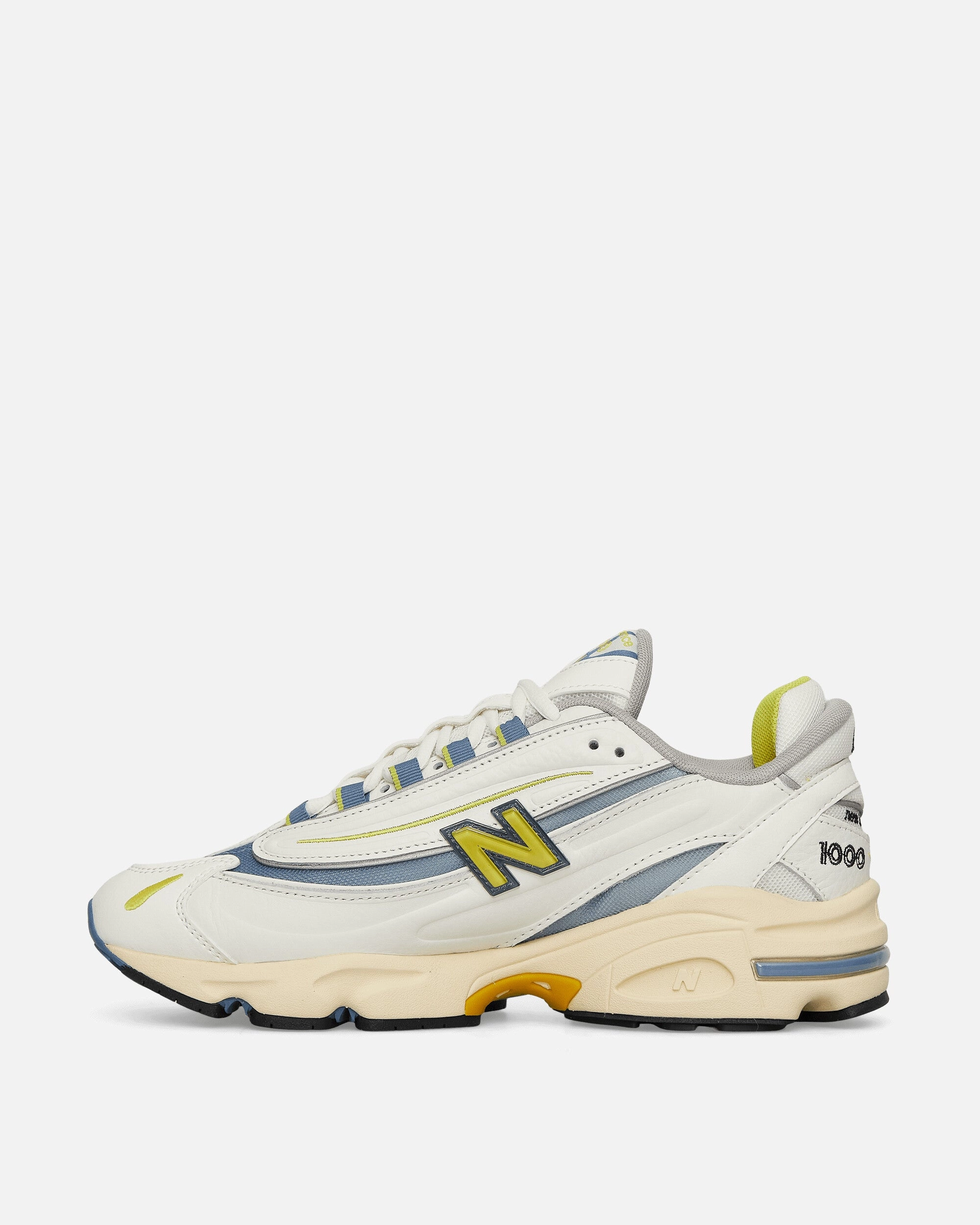 1000 Sneakers Sea Salt / Heron Blue Elastic Band