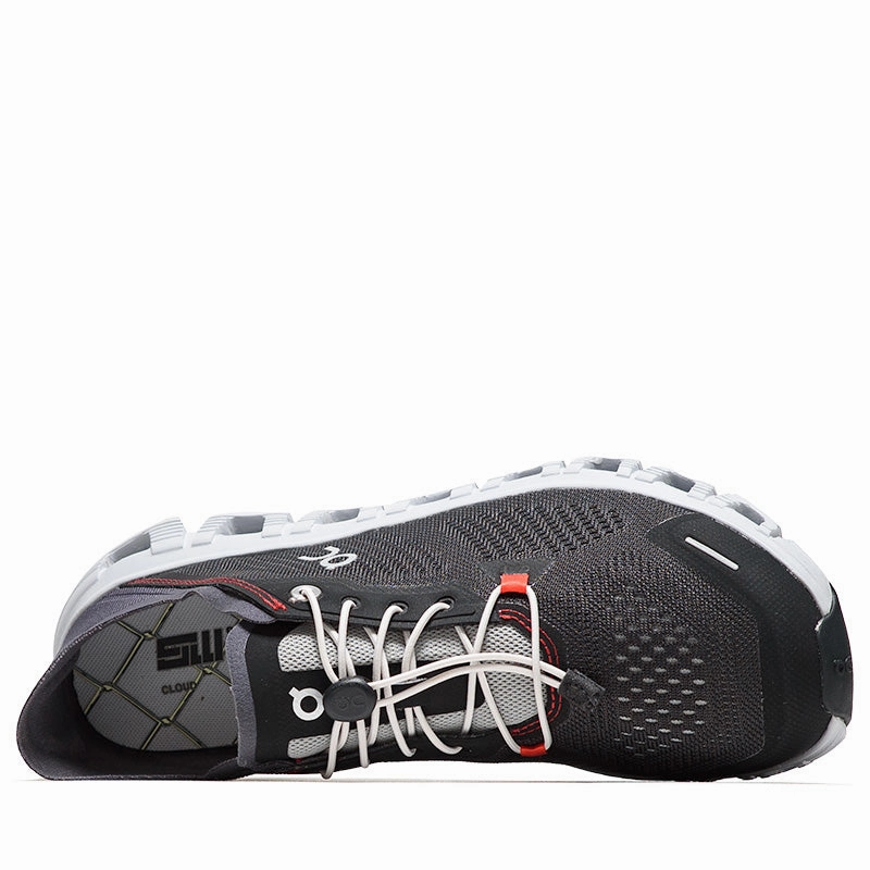 Mita Sneakers x On Cloud 6 - Magnet/Sand running in a composite bridge area shoes