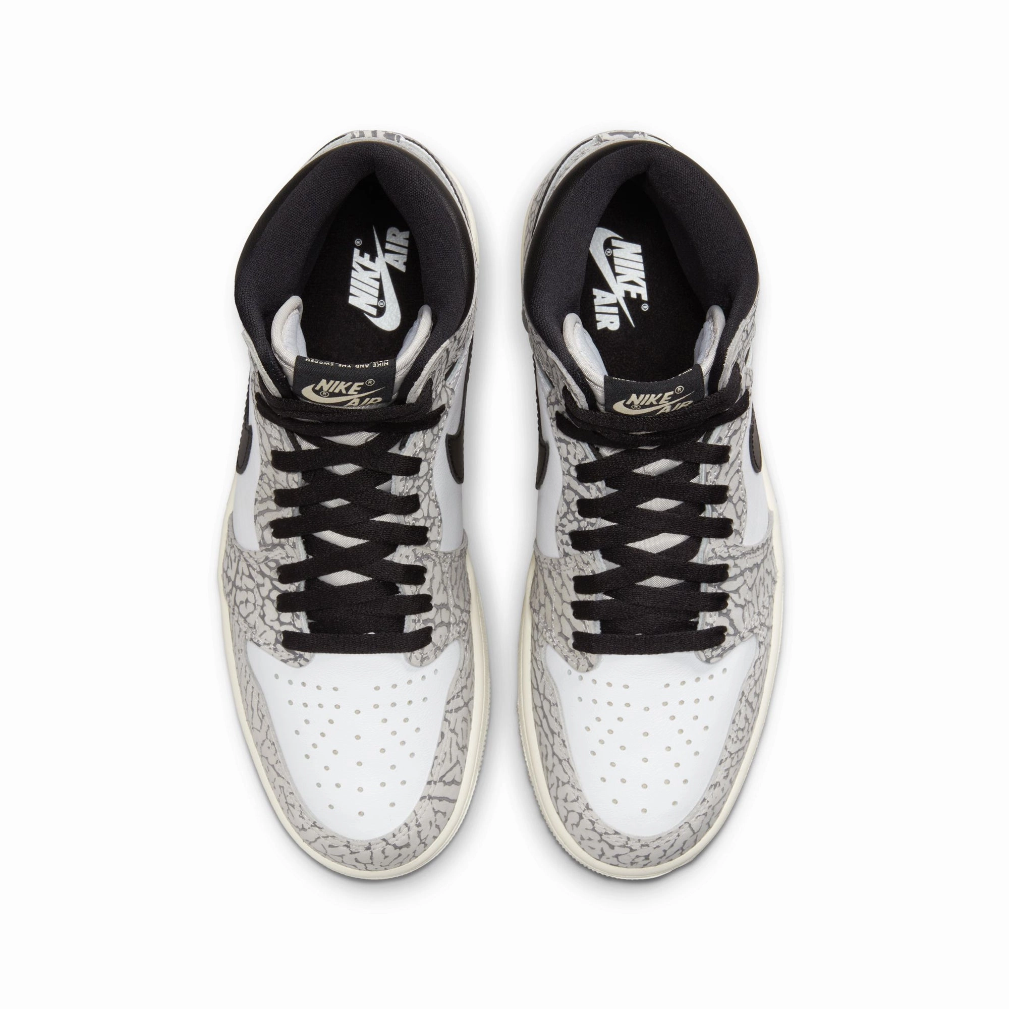 Air Jordan 1 Retro High OG 'White Cement' DZ5485-052 Unbeatable comfort Natural Stride