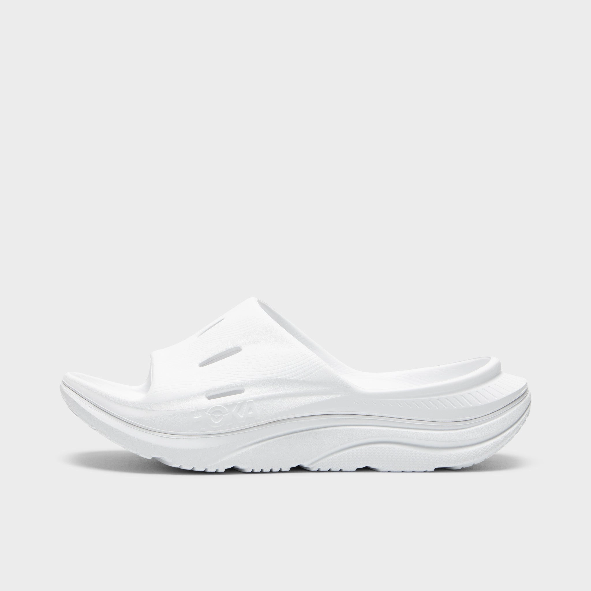 Hoka Ora Recovery Slide 3 White / White School Style