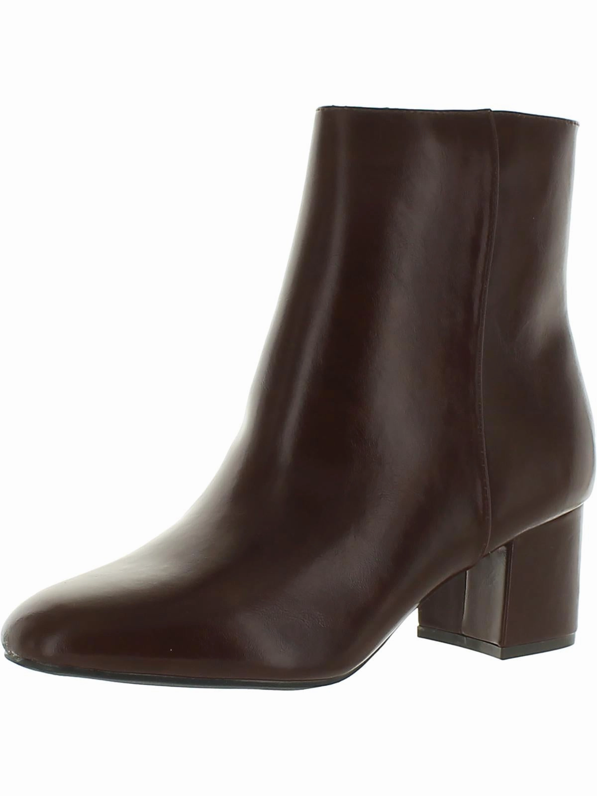 Adjustable Fit ADRIA  Womens Faux Leather Ankle Boots