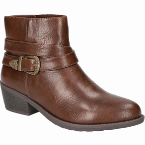 Skylar Womens Solid Leather Ankle Boots Transitional Season ground grip