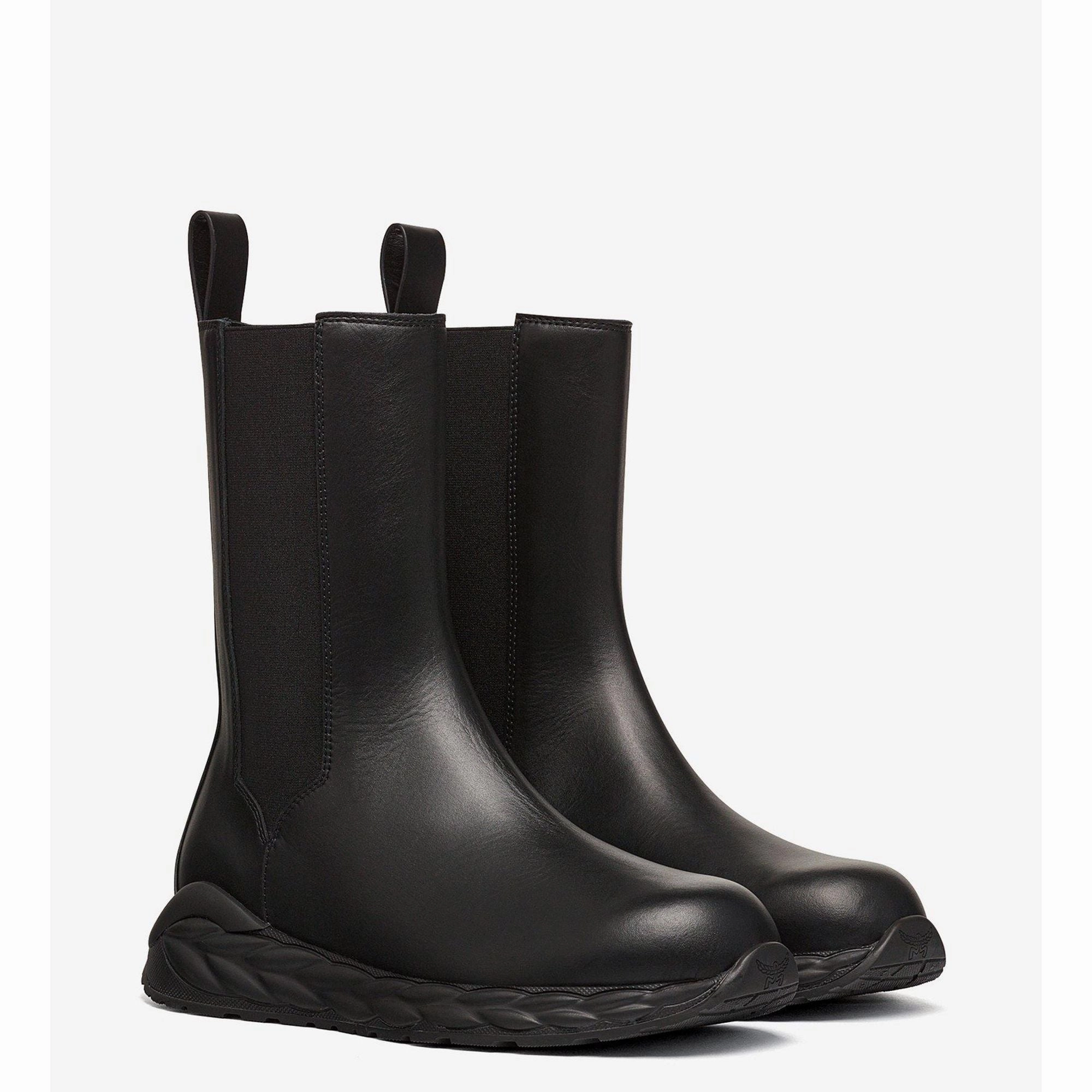 Skywander Boots In Calf Leather Inner Glow Padded Interior Rough Trail Hiker