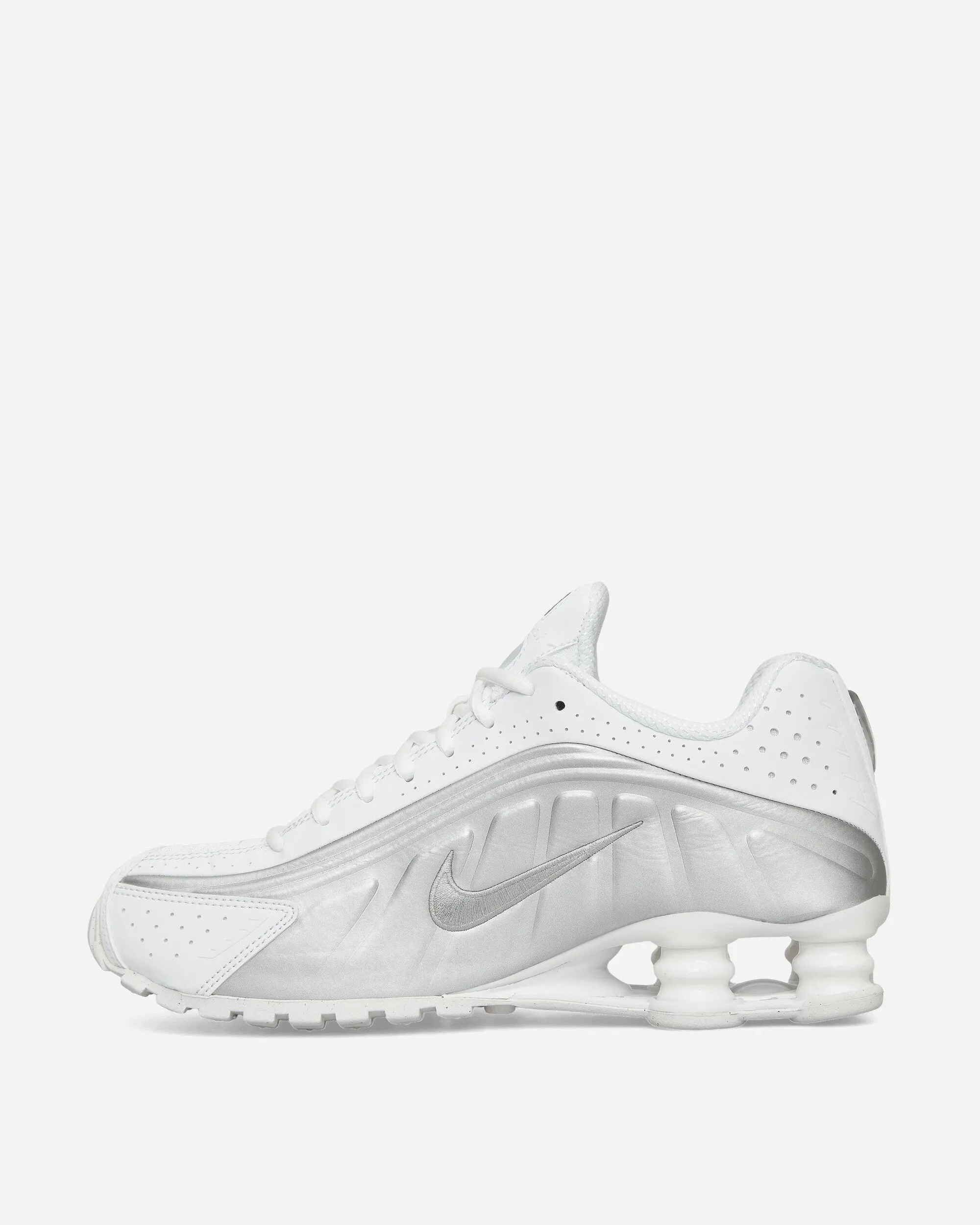 Glam stability Shox R4 Sneakers White / Metallic Silver
