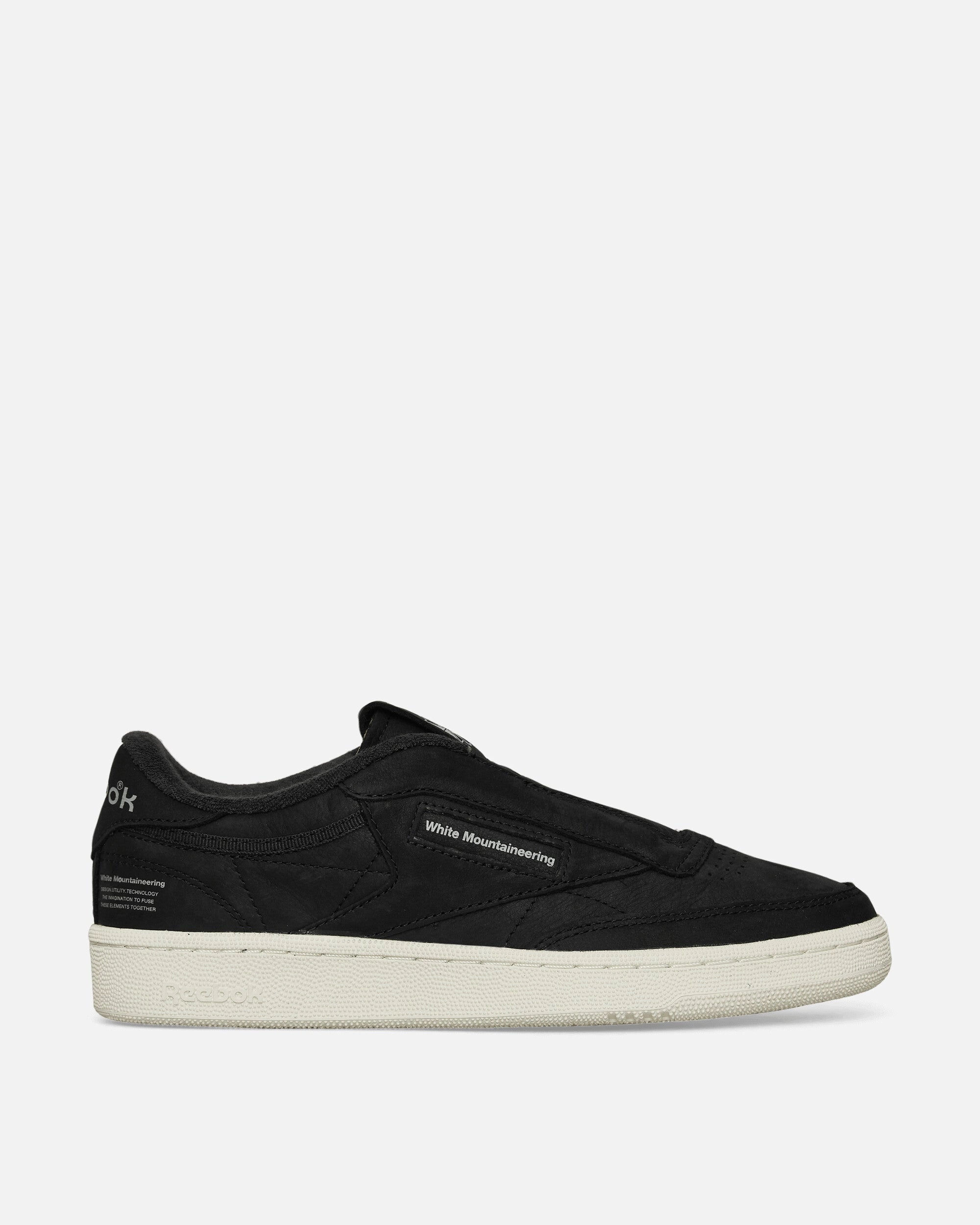 Trend-setting White Mountaineering Club C 85 Sneakers Black / Chalk / Grey
