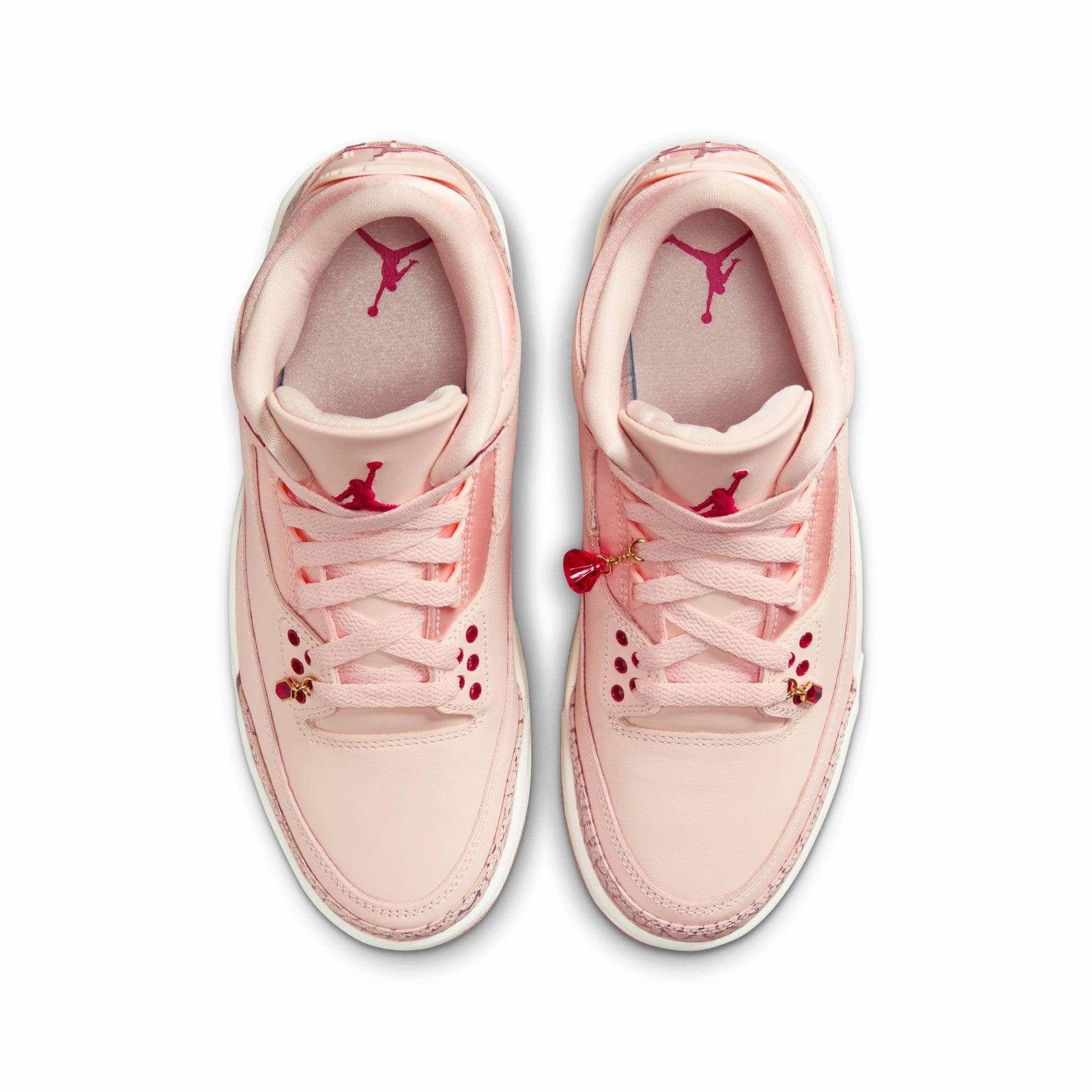 WMNS AIR JORDAN 3 RETRO VDAY Iconic Footwear Work Travel