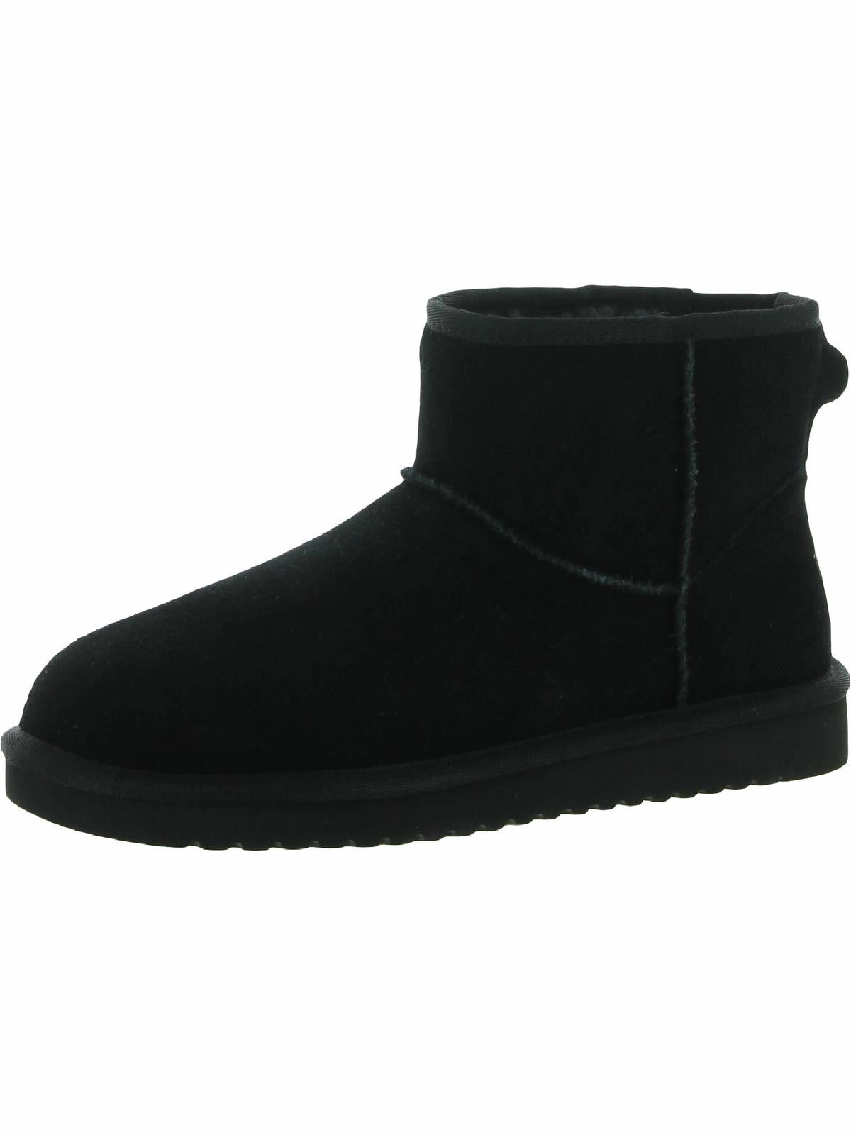 Koola Mini II Womens Suede Cold Weather Shearling Boots Casual Gathering