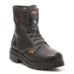 Metpro 8" steel toe waterproof leather work boots 22002 Rugged Walk Toe Protection