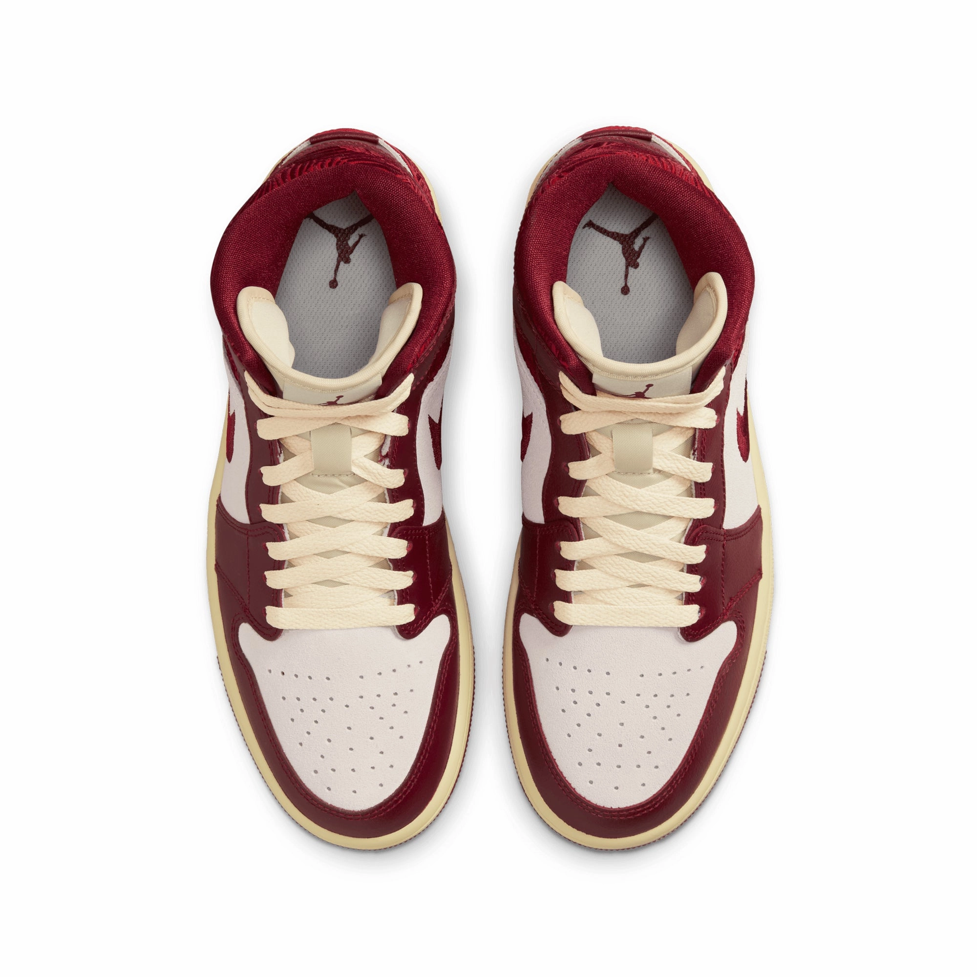 Air Jordan 1 Mid SE  Wmns 'Tiki Leaf' DZ2820-601 Breathable Outsole Urban Ready