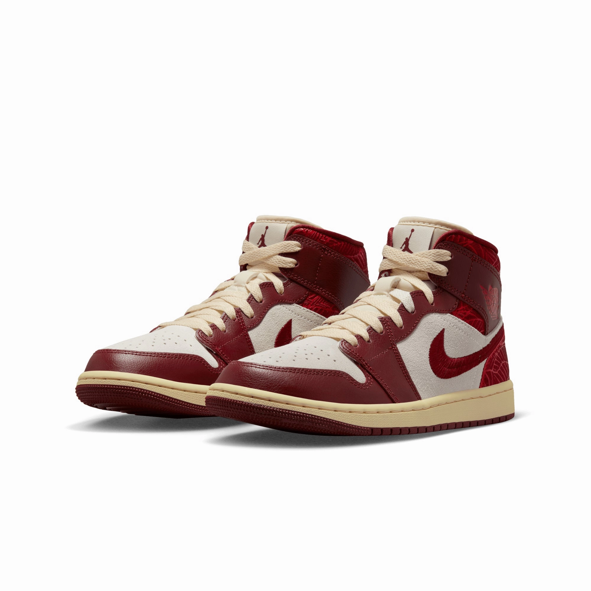 Air Jordan 1 Mid SE  Wmns 'Tiki Leaf' DZ2820-601 Energy Bounce