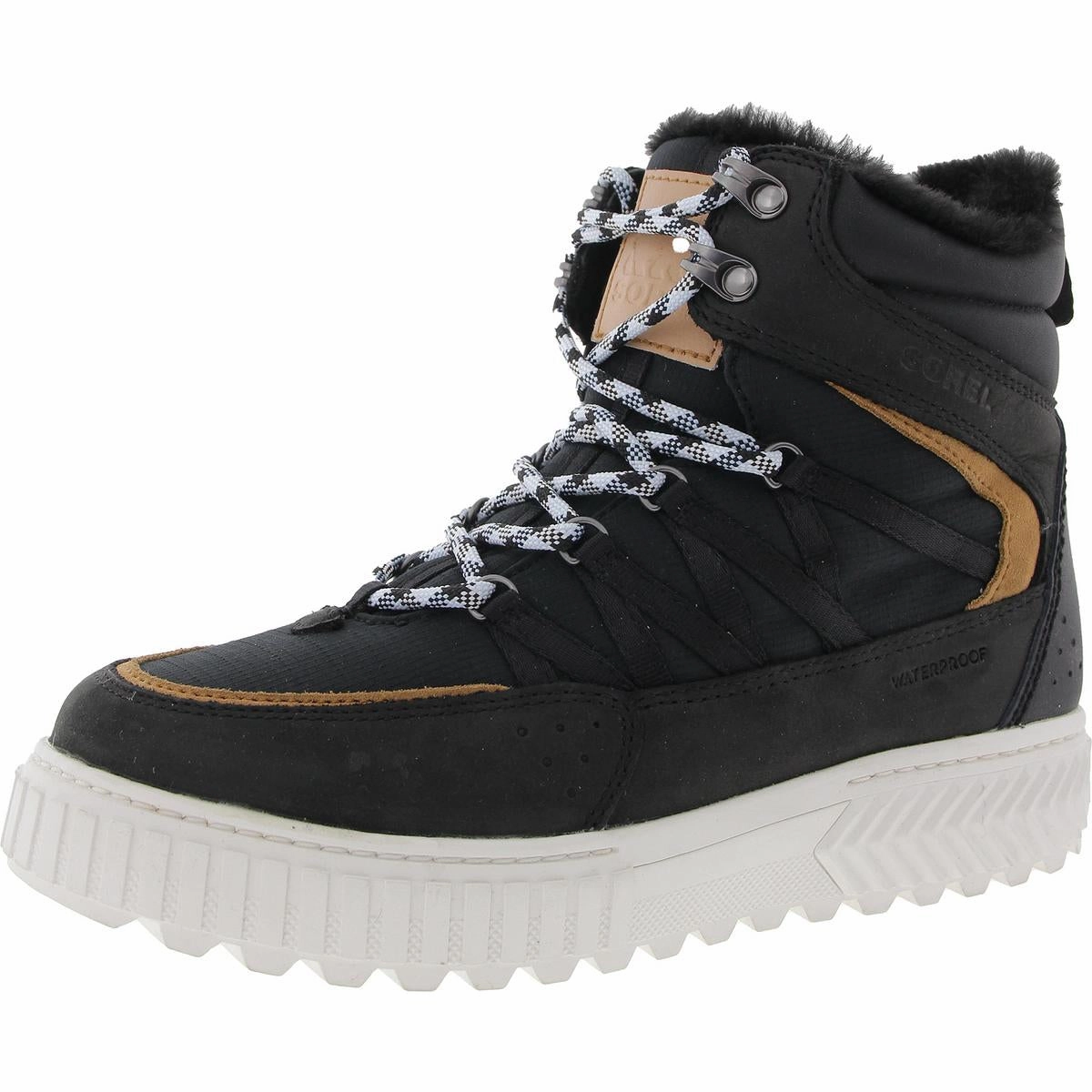 2088351010 Womens Waterproof Leather Winter & Snow Boots ReinforcedToe