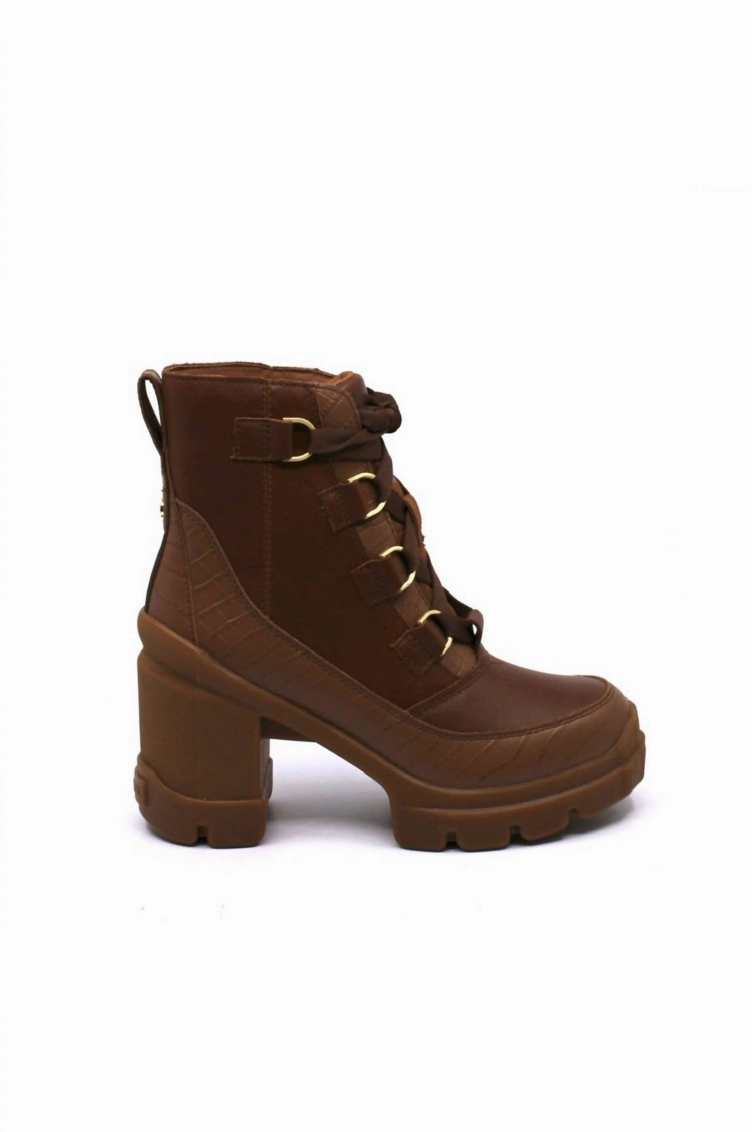 Women's Caribou X Heel Boots In Tan/Brown Ultimate Comfort