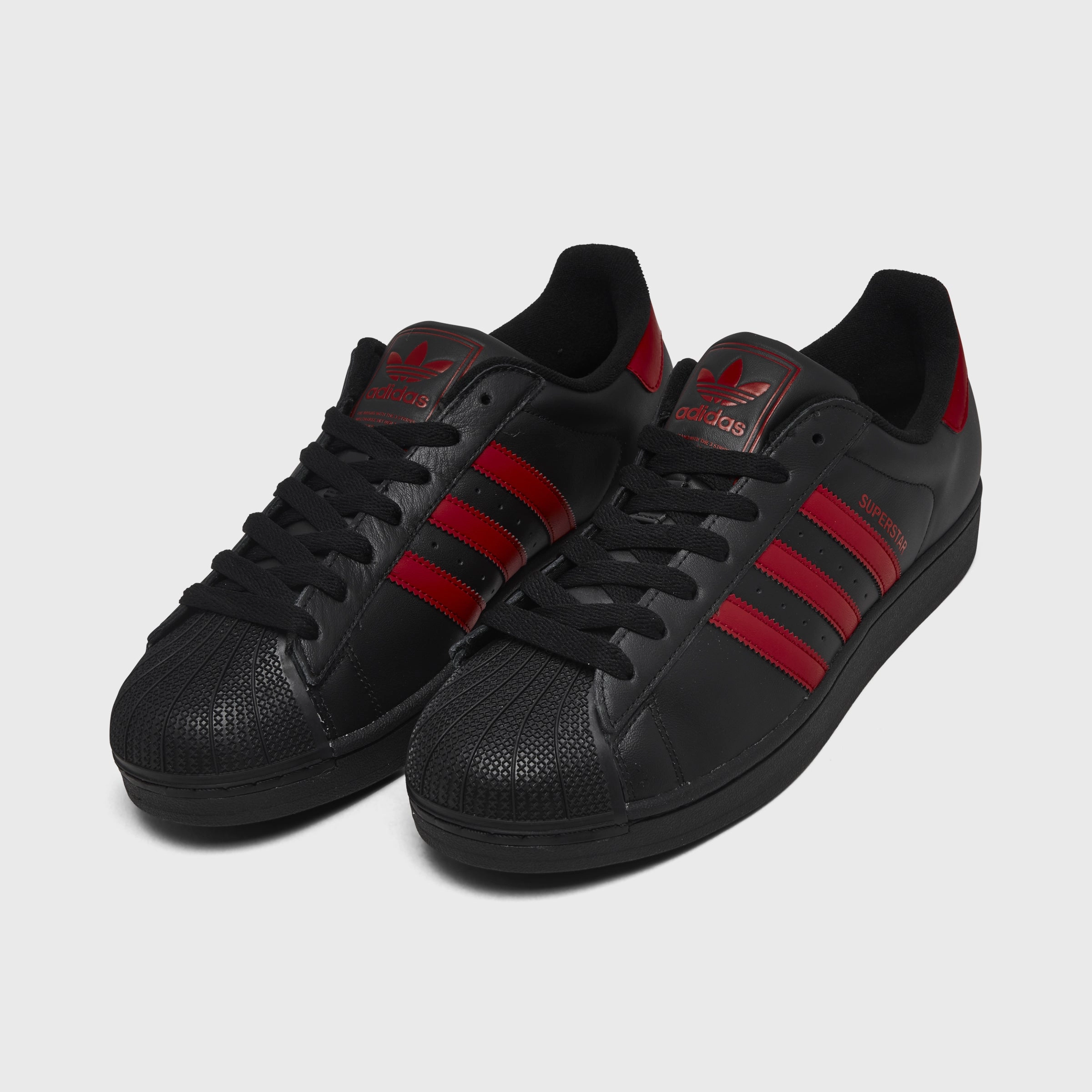 Comfort Stretch adidas Superstar II Black / Red