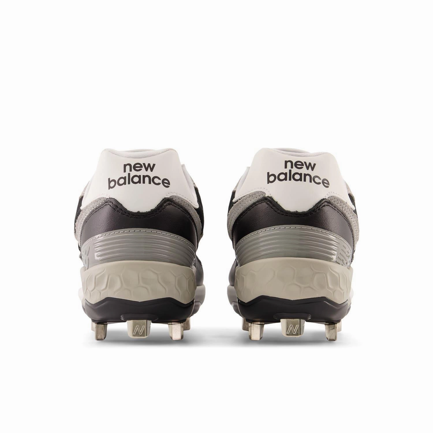 Speed Move New Balance Men's Fresh Foam X 574 Lux Metal Baseball Cleats - L574BK1