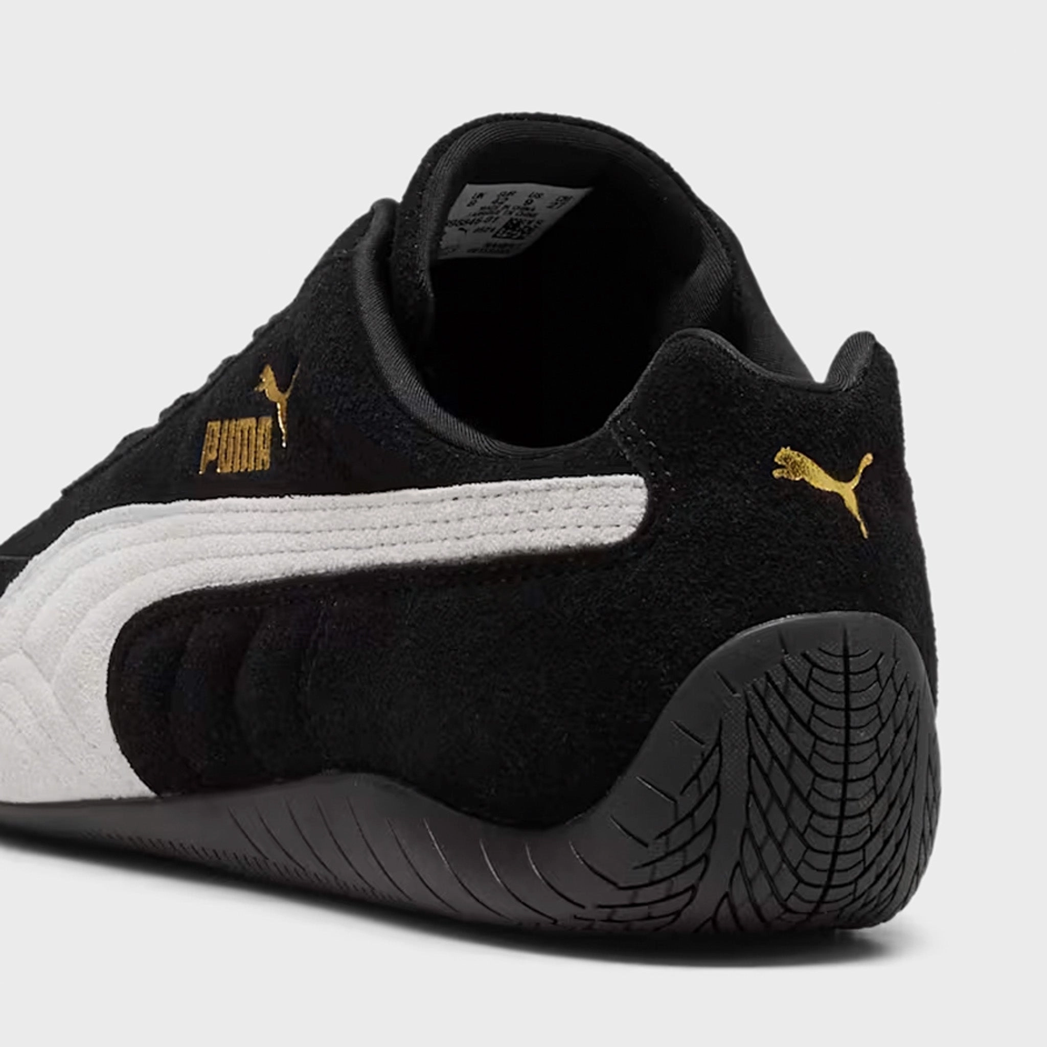 PUMA Speedcat OG Black / White Leather   upper Breathability