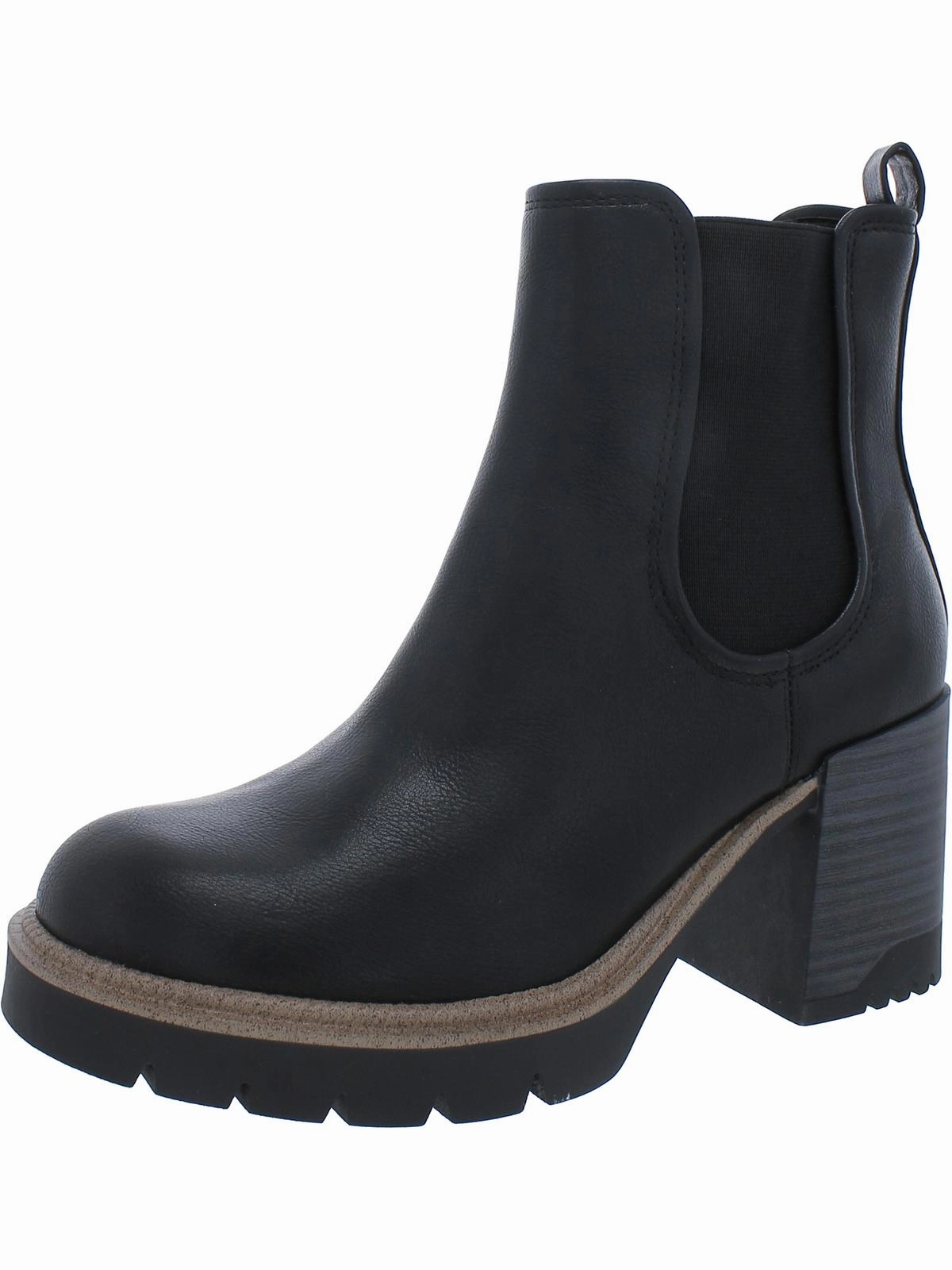 Nilo Womens Faux Leather Pull On Chelsea Boots Fashion Forward Comfort Lining Active Nomad