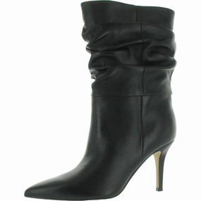 heel cup Trendy Style Slouch Womens Pull On Stiletto Mid-Calf Boots